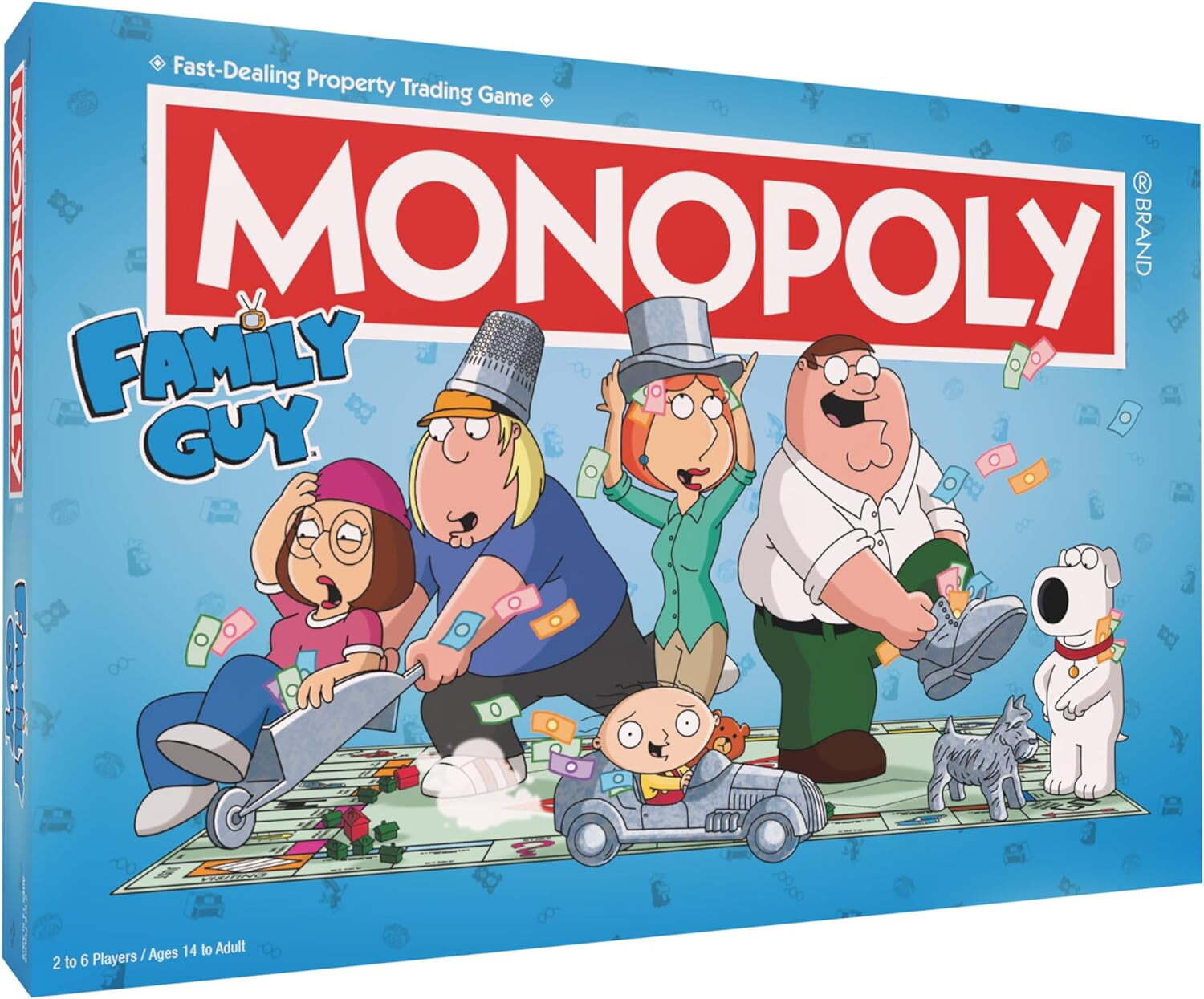 Monopoly: Family Guy Edition Board Game New Game Night Sealed Brand New