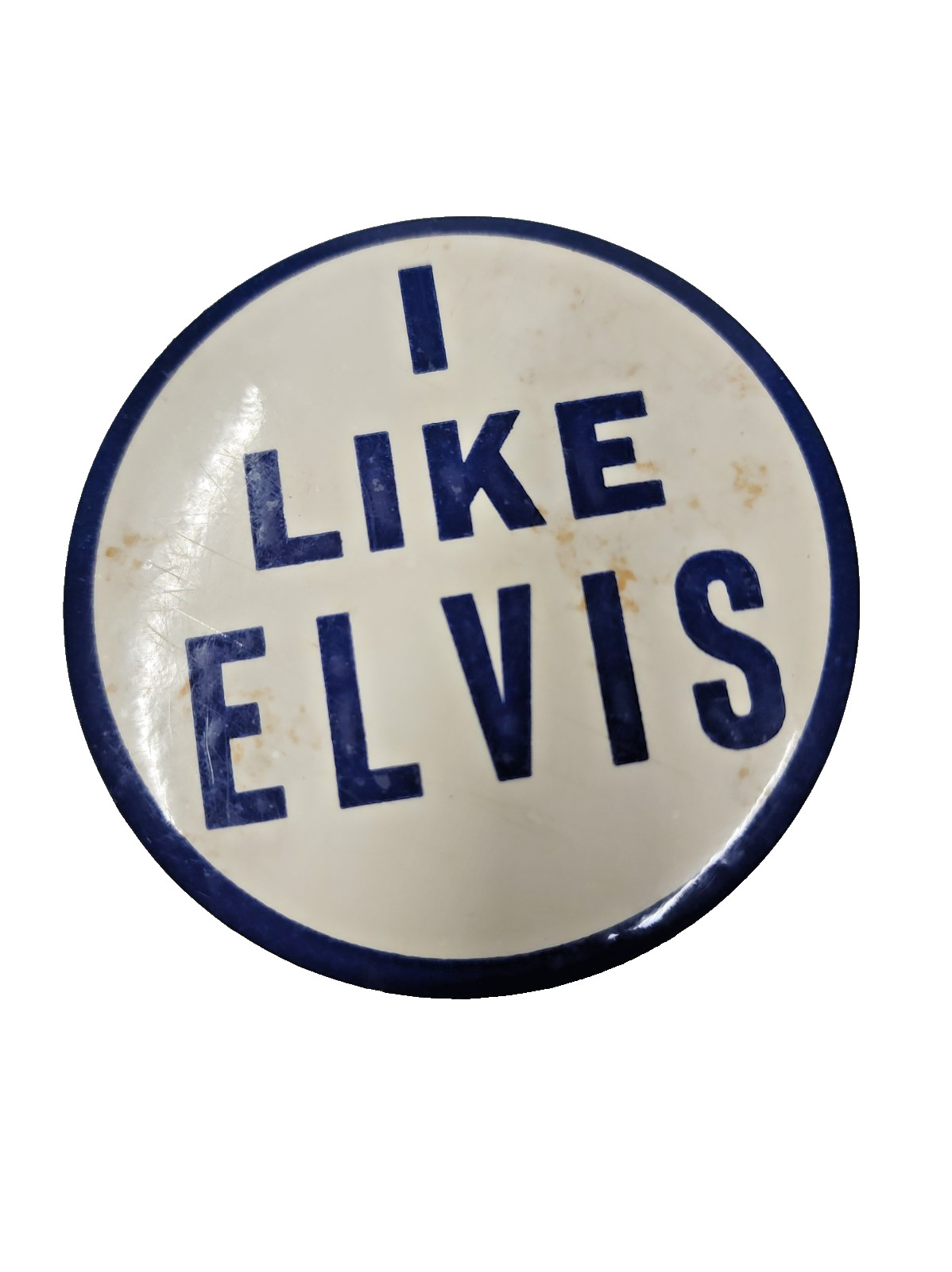 I Like Elvis Original 1956 Button EPE 3.5\ I Like Elvis Original 1956 Button EPE 3.5\