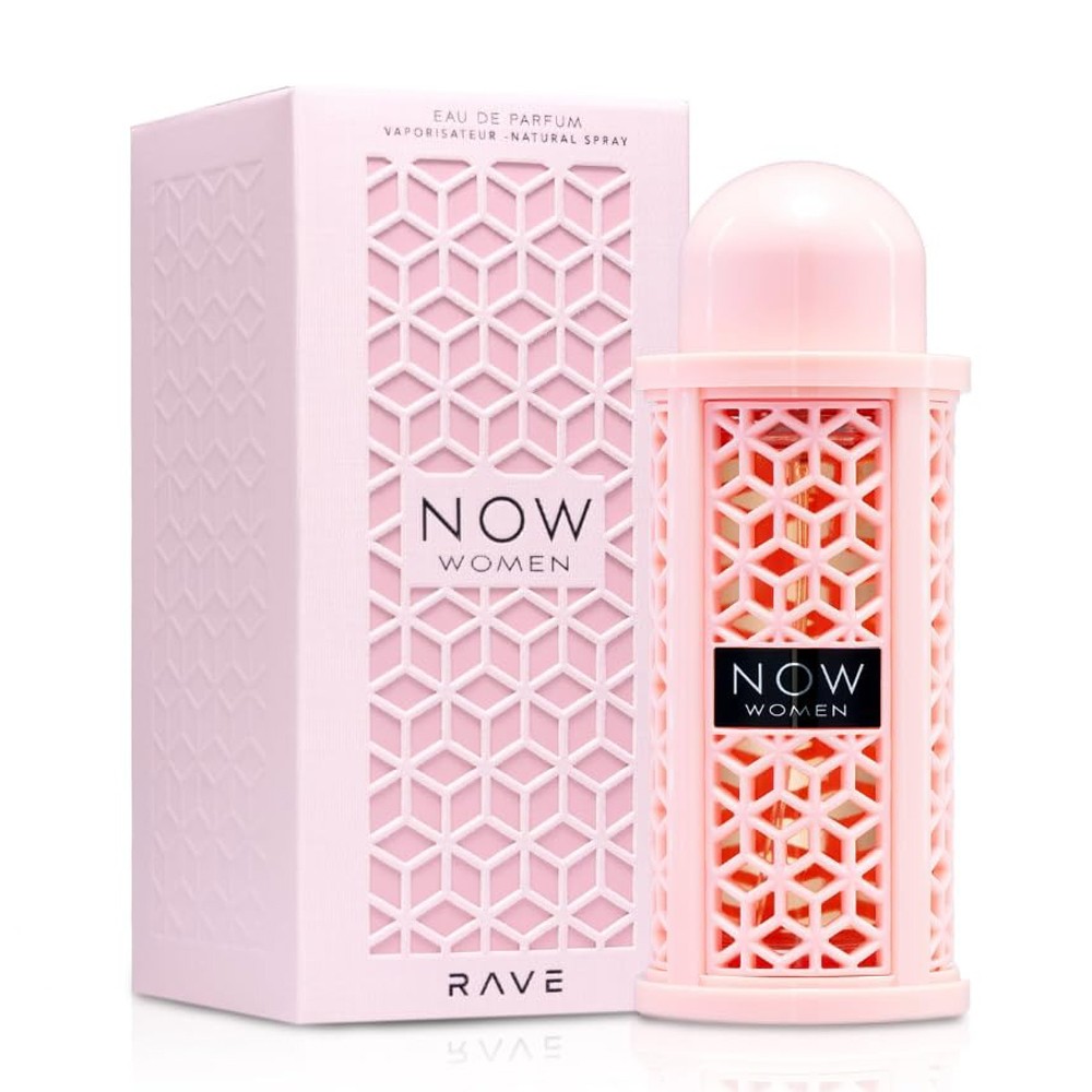 Lattafa Rave Now - Orange, Marshmallow, Jasmine, EDP Spray, 3.4 oz Long Lasting