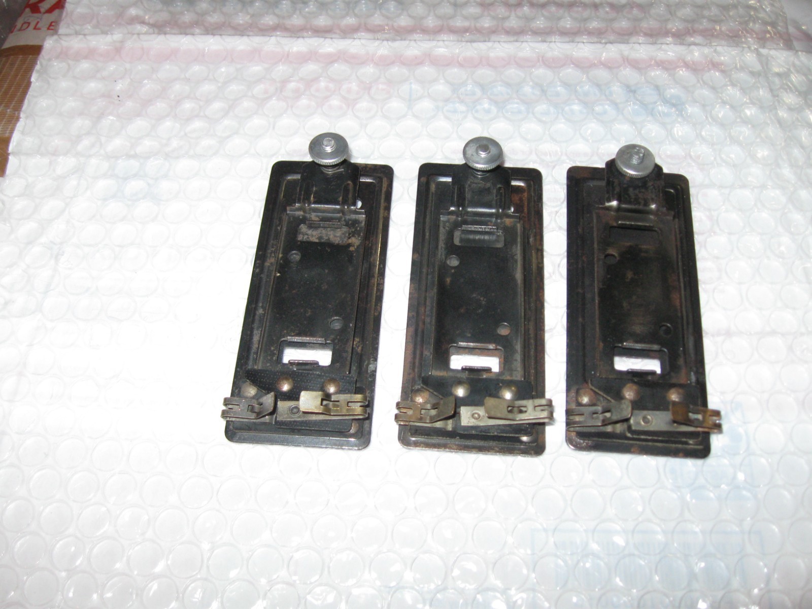 3 LIONEL No. 145C AUTOMATIC ACCESSORIES CONTACTORS  All LOOKS GOOD