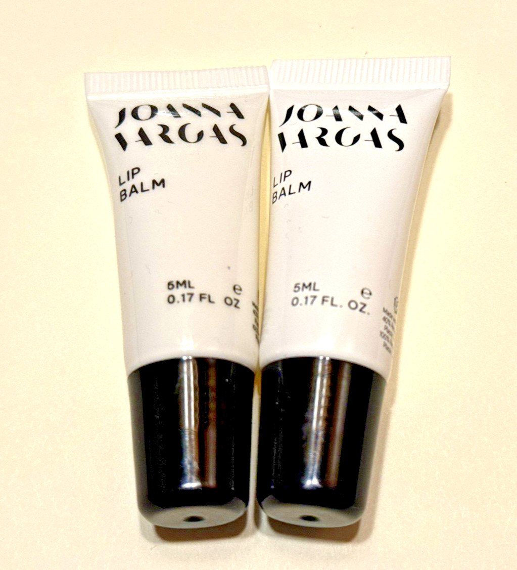 2 Joanna Vargas Lip Balm 5mL Each New Travel Mini