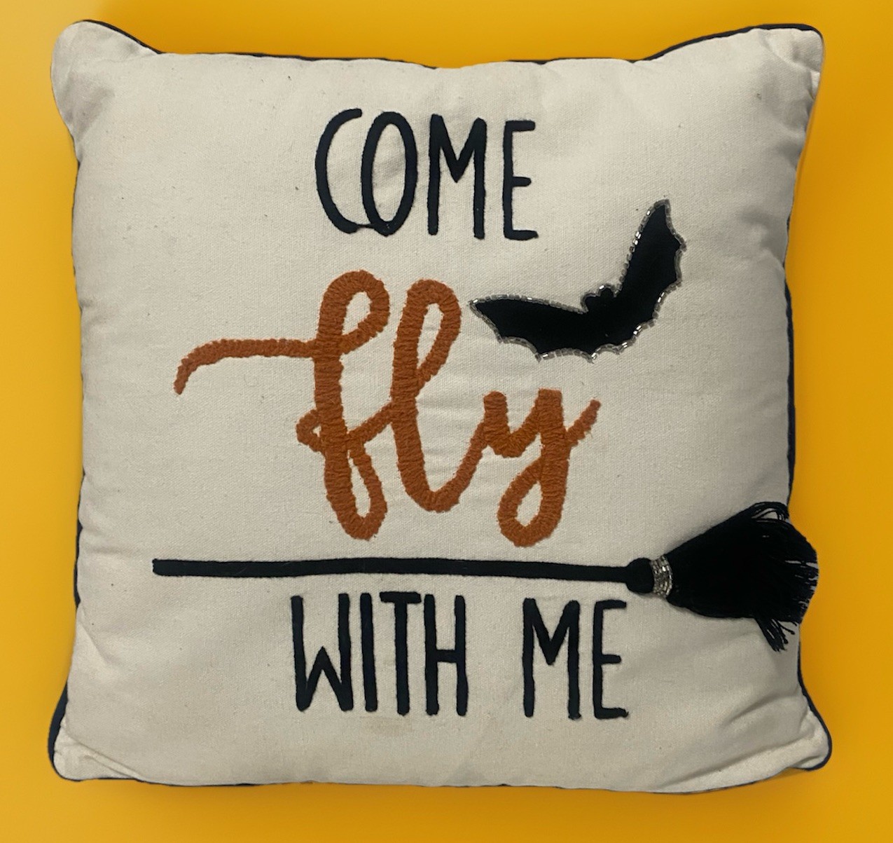 Sweet Street Halloween Throw Pillow Haunted House Decor 15\ Sweet Street Halloween Throw Pillow Haunted House Decor 15\