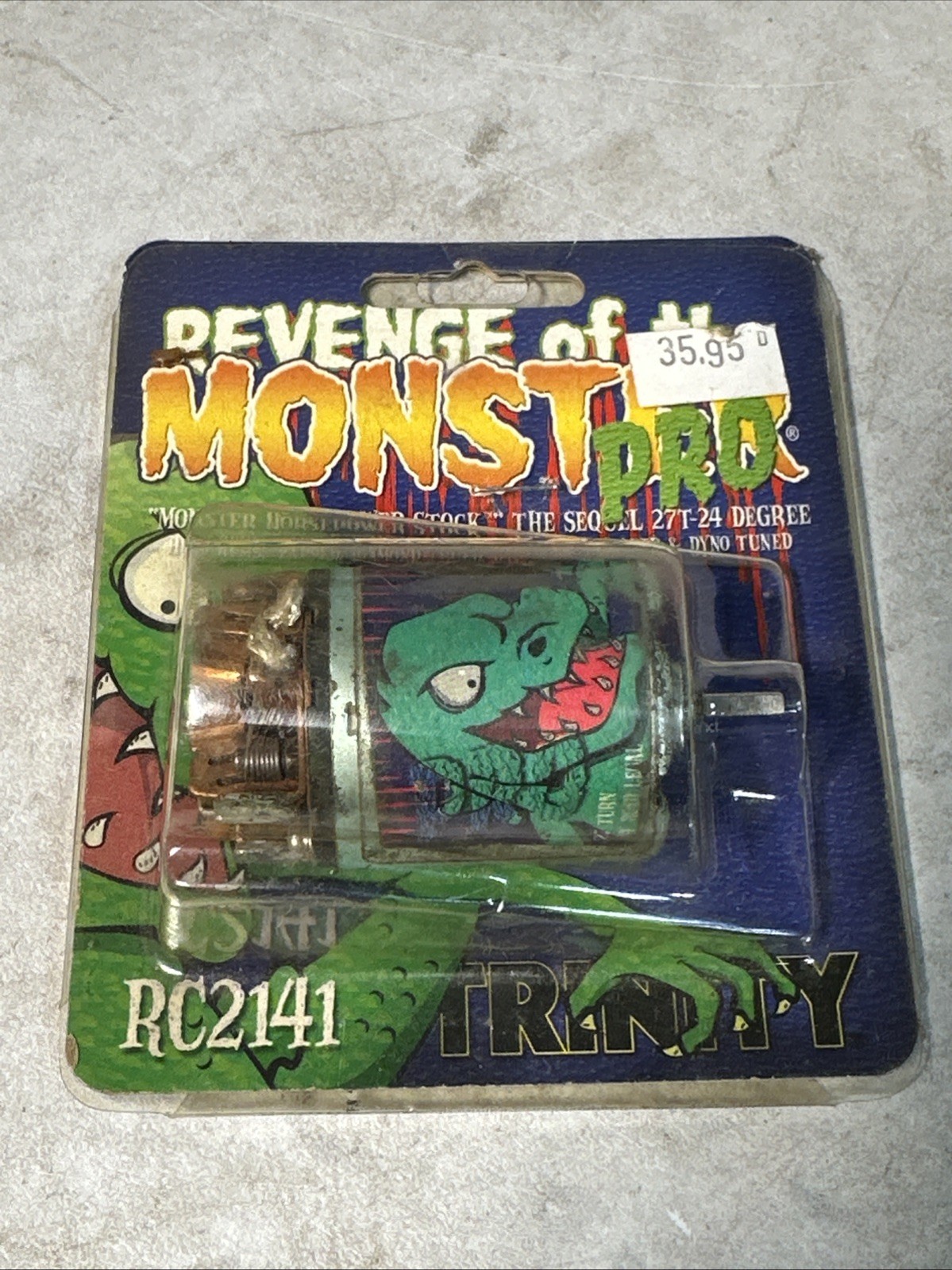 Trinity Revenge Of The Monster Pro Used Vintage Brushed Motor Trinity Revenge Of The Monster Pro Used Vintage Brushed Motor