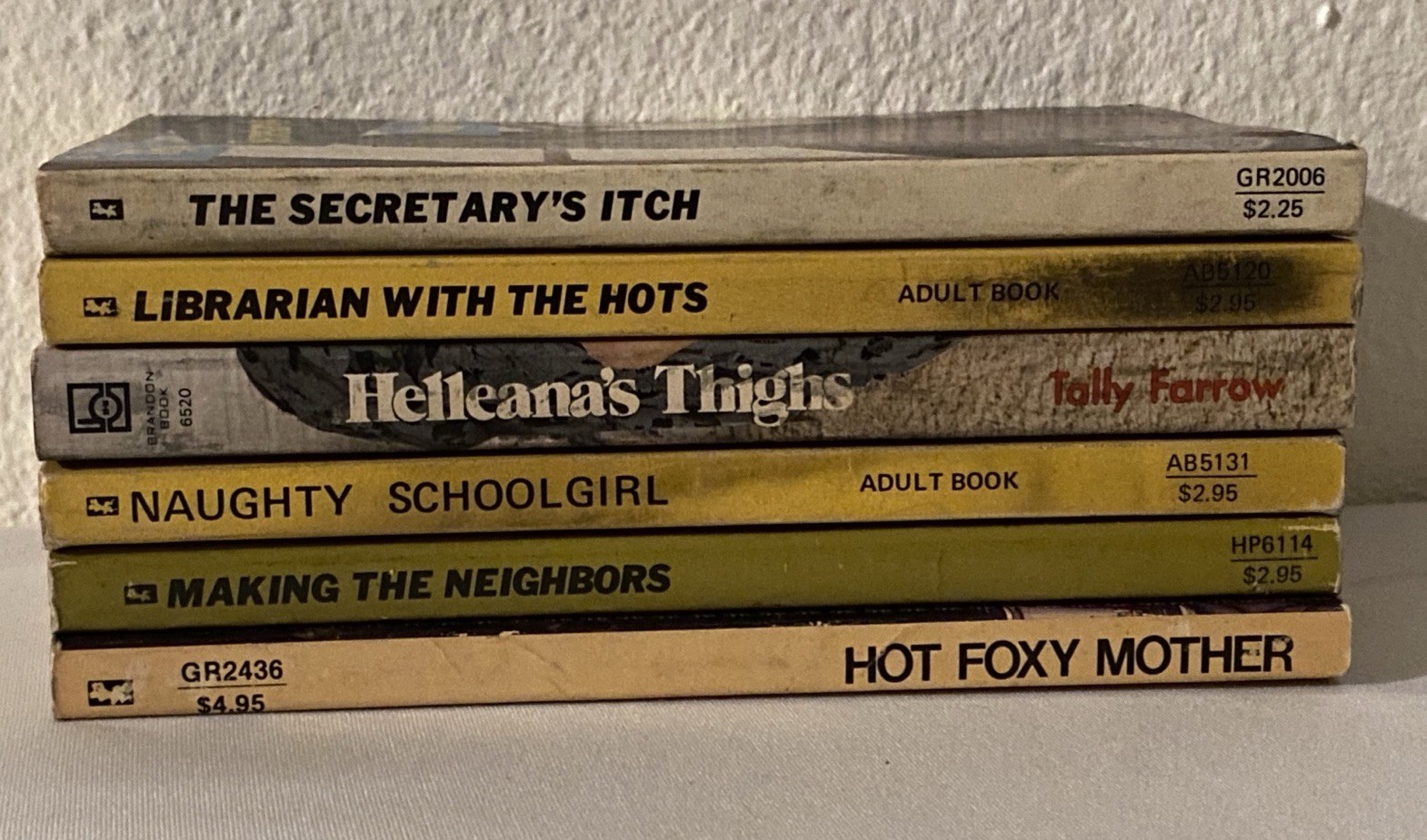 **RareStuff** Vintage Lot 6 Adult-Mature Erotic/Sleaze Paperback Books **RareStuff** Vintage Lot 6 Adult-Mature Erotic/Sleaze Paperback Books