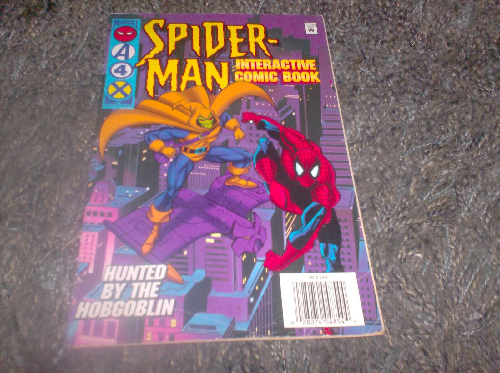 AMAZING SPIDERMAN INTERACTIVE COMIC HOBGOBLIN RARE 1996 AMAZING SPIDERMAN INTERACTIVE COMIC HOBGOBLIN RARE 1996