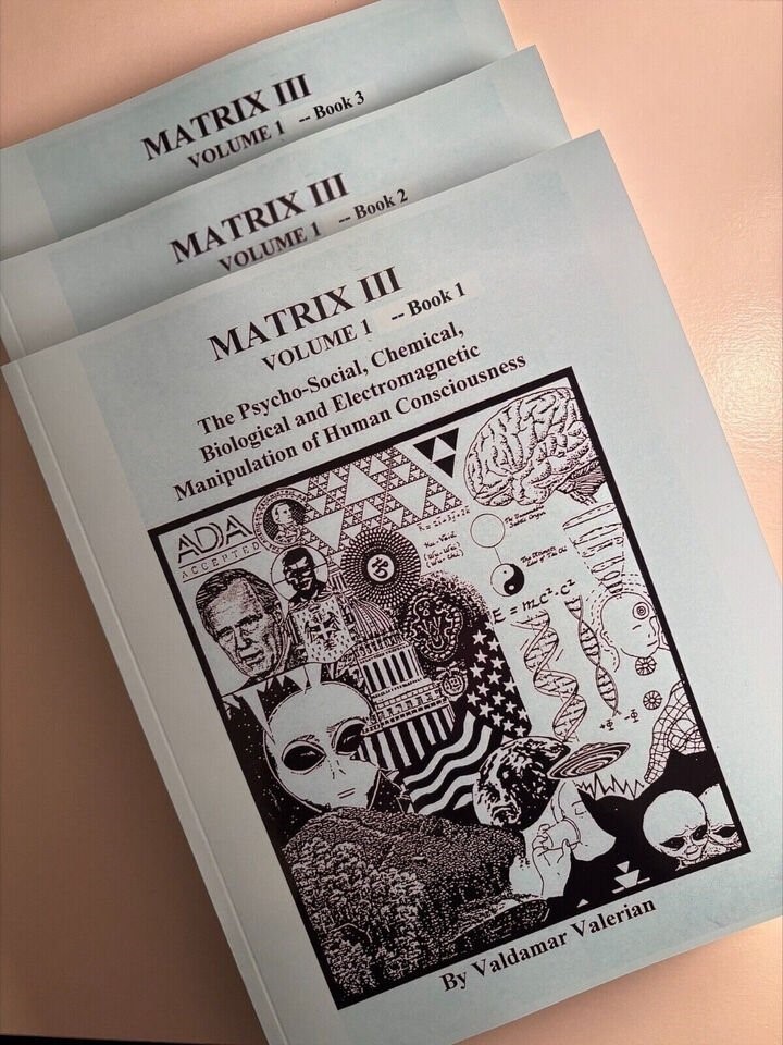 Valdamar Valerian MATRIX III Volume 1 (3-books) Valdamar Valerian MATRIX III Volume 1 (3-books)