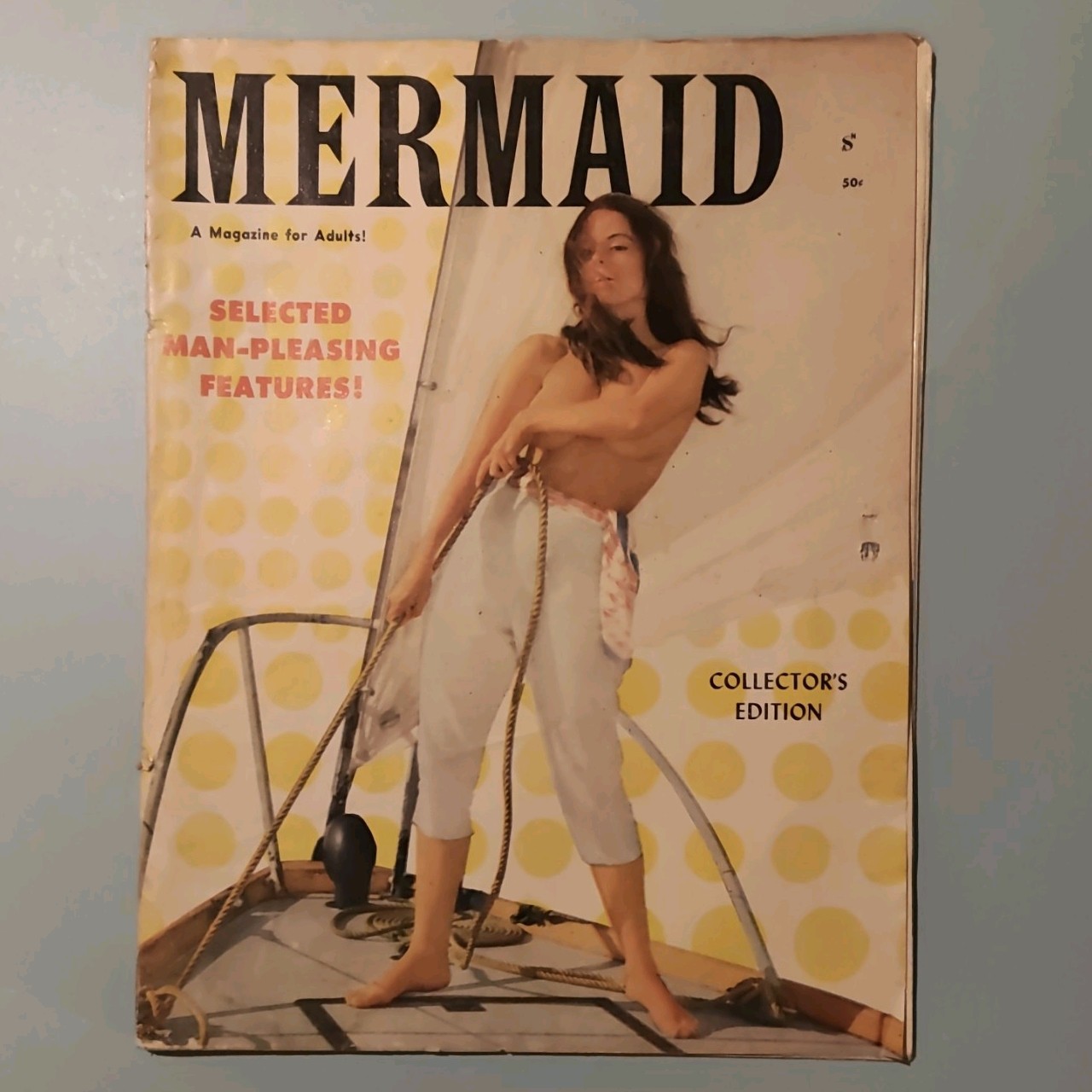 Mermaid 1958 V1#1 Diane Webber, Iris Bristol 68pgs Garden Of Eve Pinup Magazine Mermaid 1958 V1#1 Diane Webber, Iris Bristol 68pgs Garden Of Eve Pinup Magazine