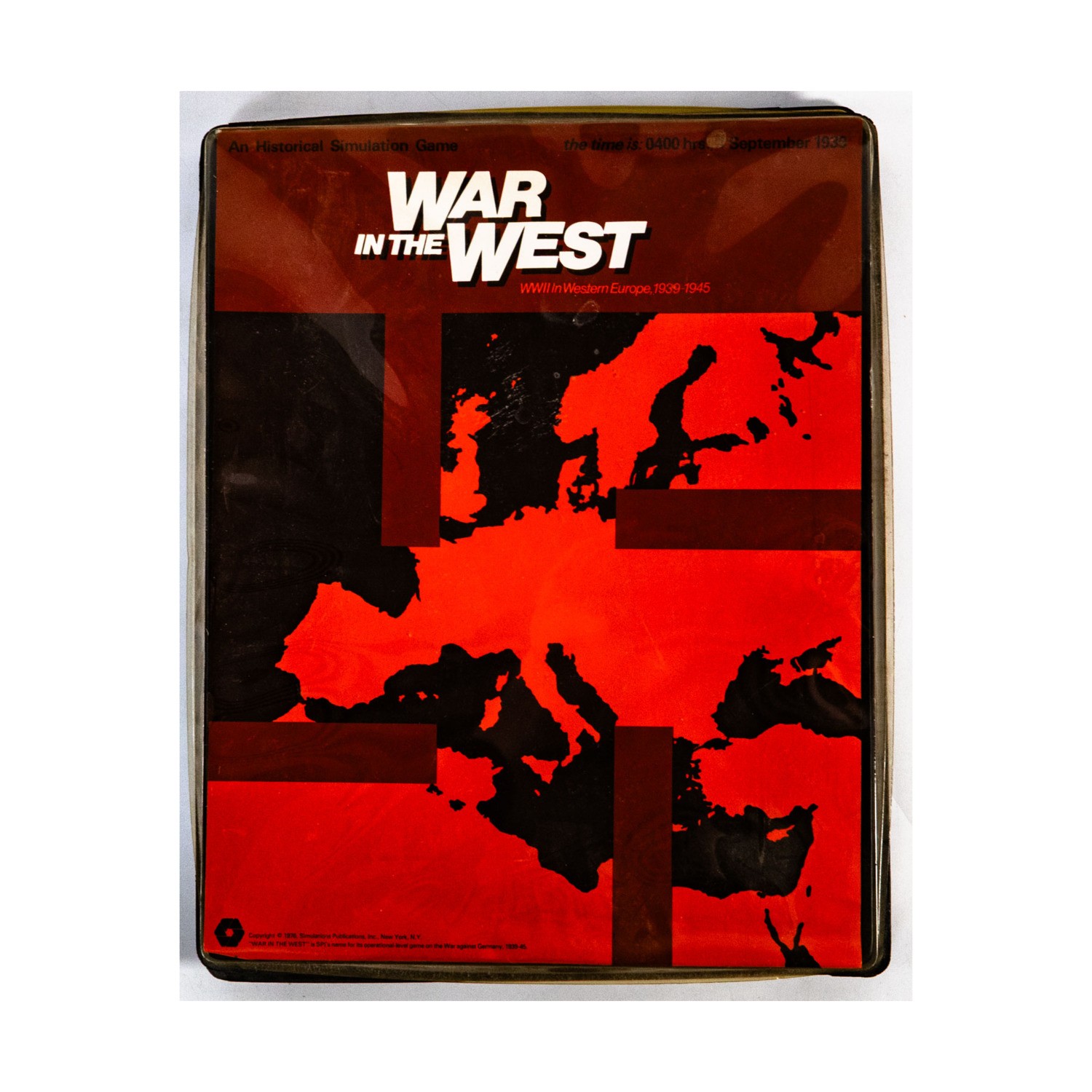SPI WWII Flat Trays War in the West - Tray & Counters Only VG+ SPI WWII Flat Trays War in the West - Tray & Counters Only VG+