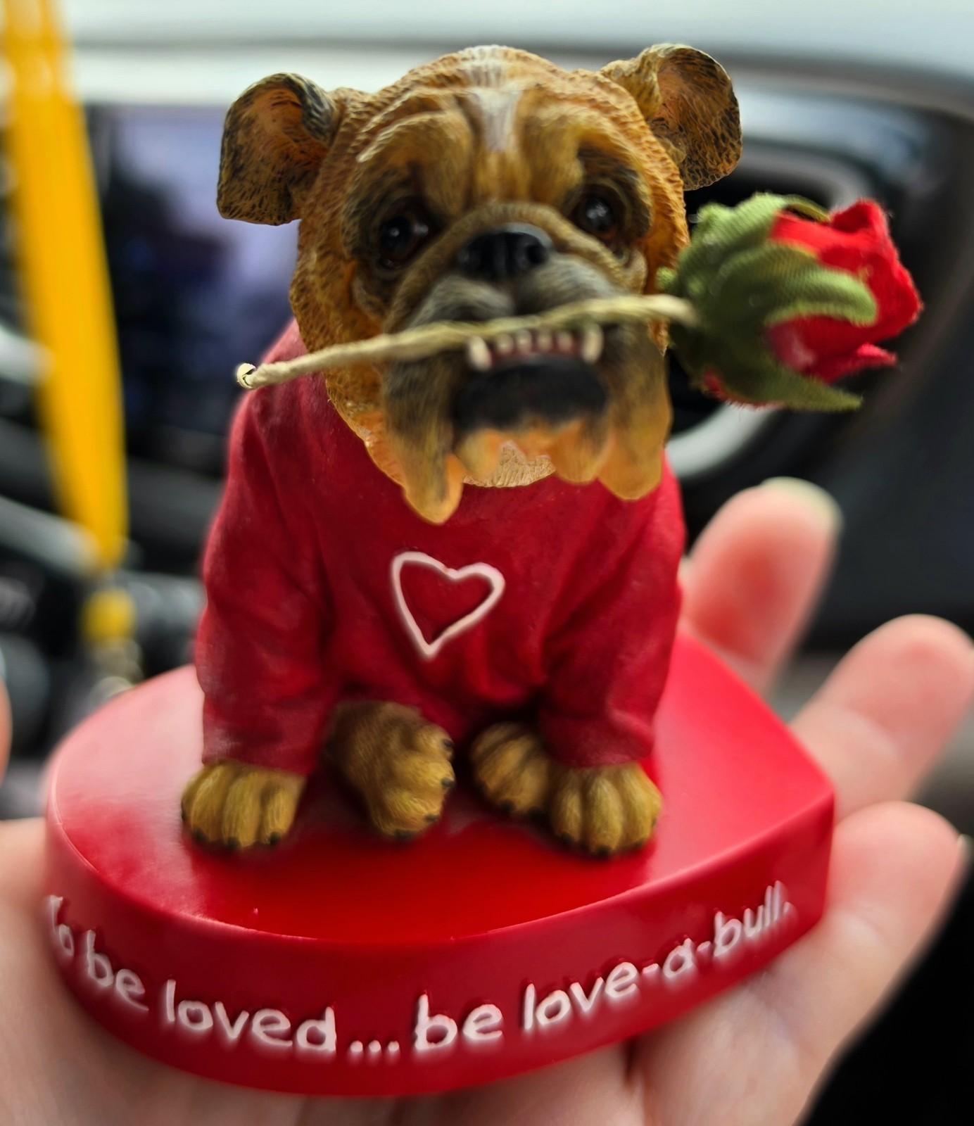 2003 ZELDA WISDOM “Love-a-Bull” Bobblehead. #4846 2003 ZELDA WISDOM “Love-a-Bull” Bobblehead. #4846