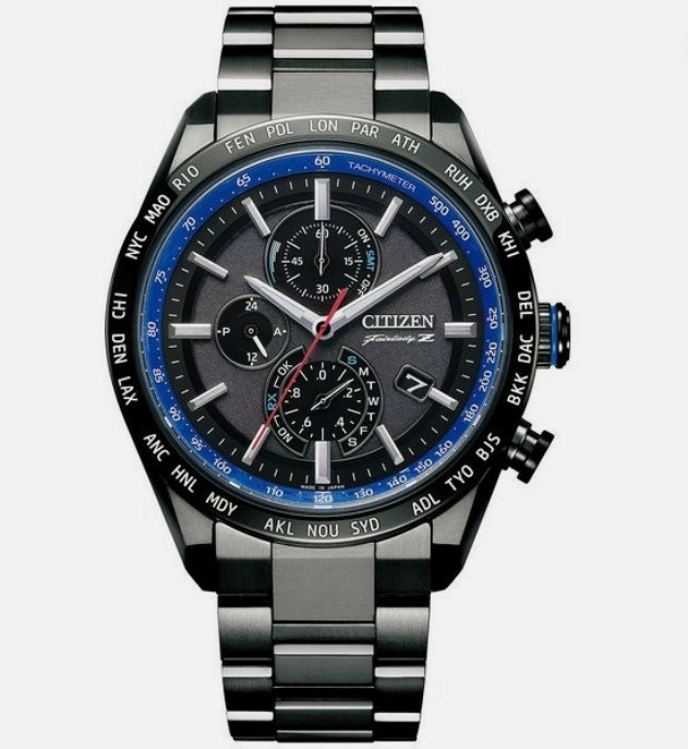 Citizen Attesa AT8185-97E Nissan Fairlady Z Blue Eco-Drive Titanium Citizen Attesa AT8185-97E Nissan Fairlady Z Blue Eco-Drive Titanium