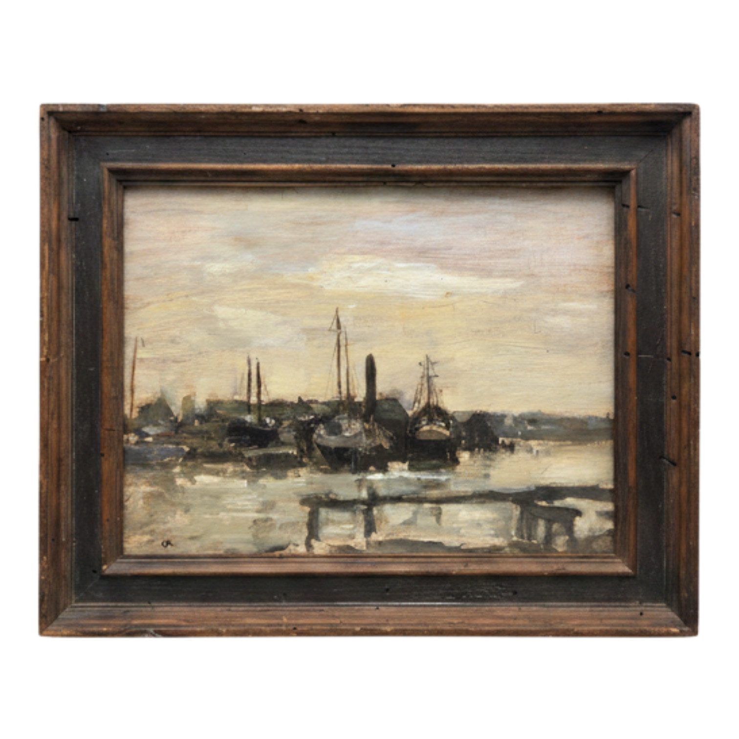 Vintage Seymour Remenick Painting of Philadelphia