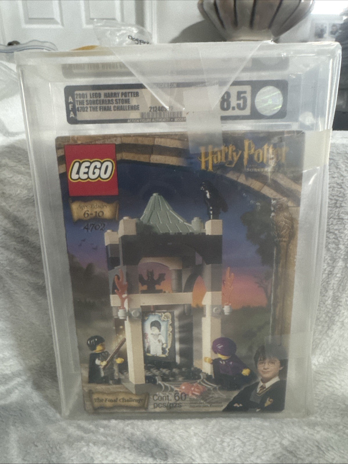 LEGO 4702 Harry Potter: The Final Challenge Vintage 2001 Set AFA Graded 8.5 New
