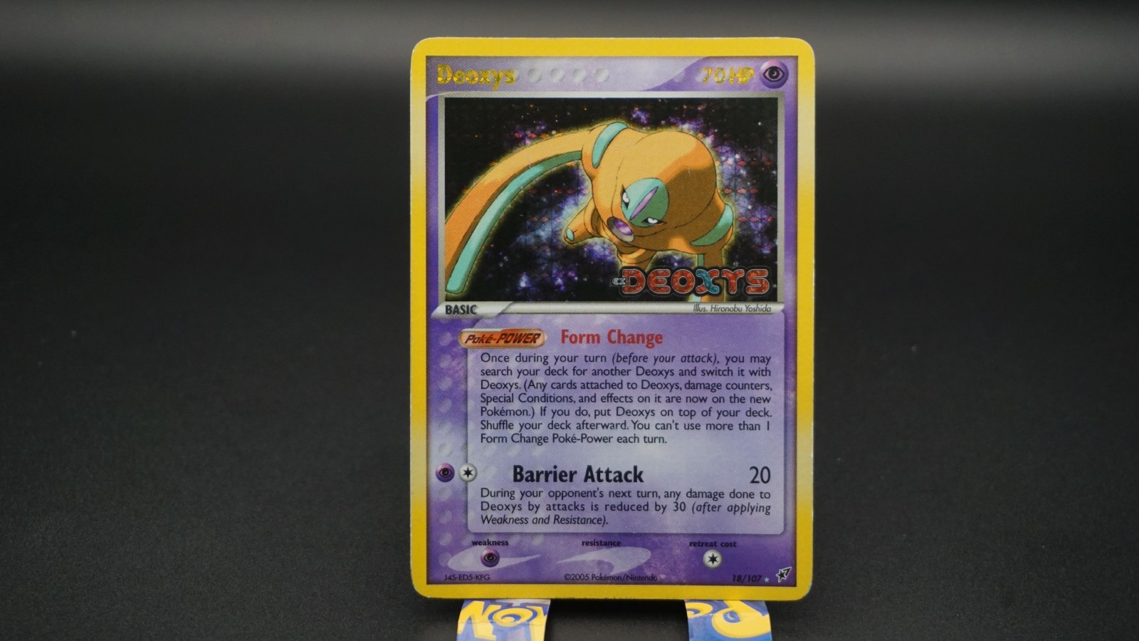 Deoxys (Defense Forme) 18/107 EX Deoxys Reverse Holo LP-