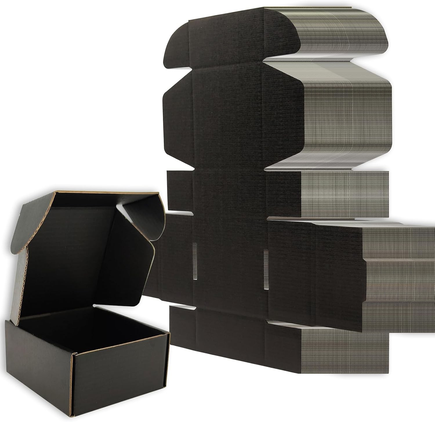 Lmuze 4x4x2 inches Small Shipping Boxes Set of 100 - 4