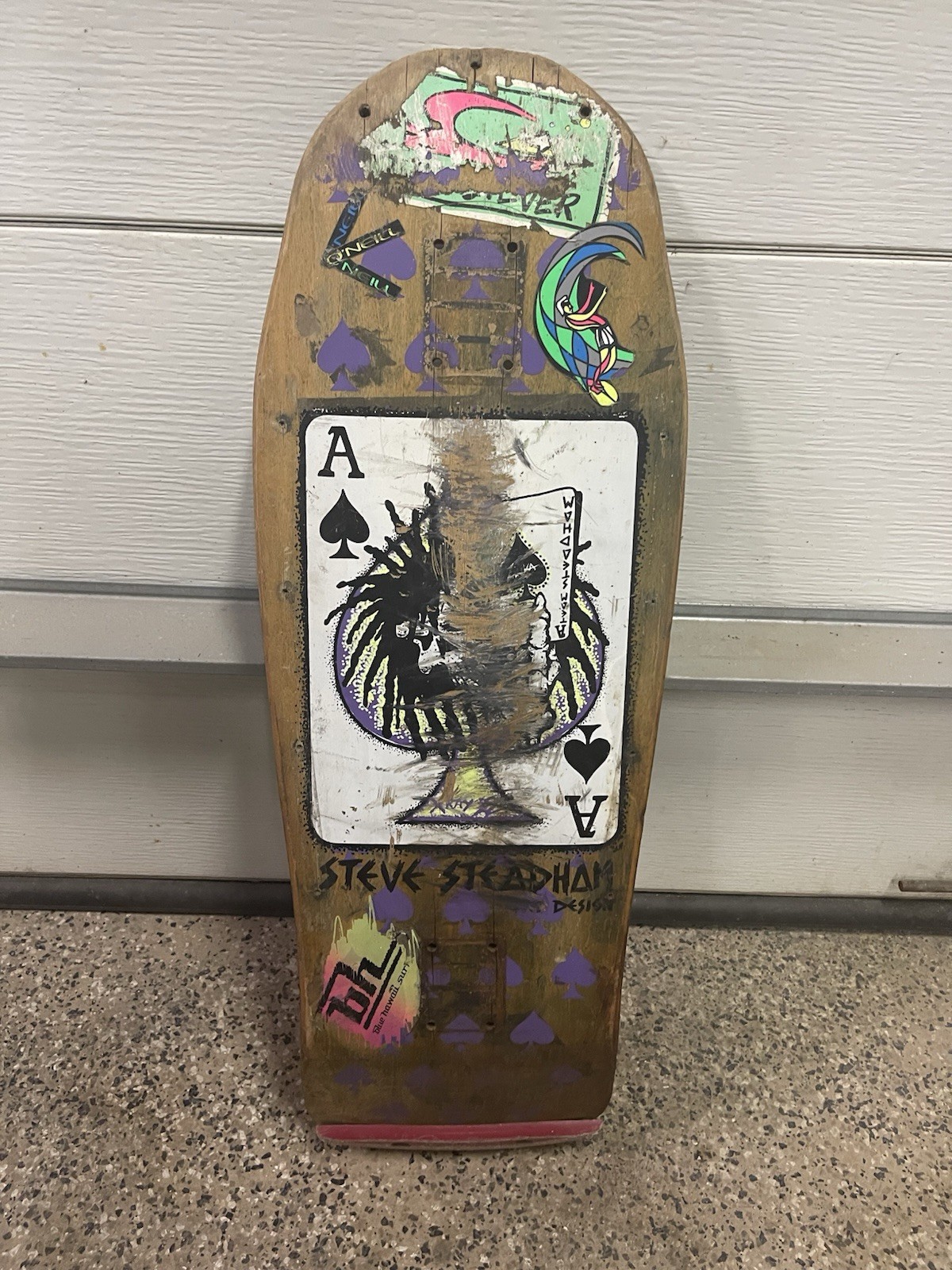 Rare 1988 Steve Steadham Industries Skateboard Rare 1988 Steve Steadham Industries Skateboard