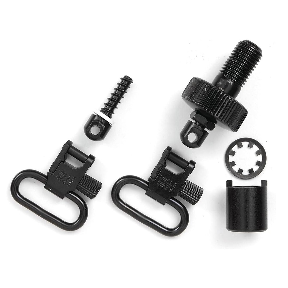 Uncle Mike's QD Swivels Mossberg 500 1 in. Blued (UNC18102)