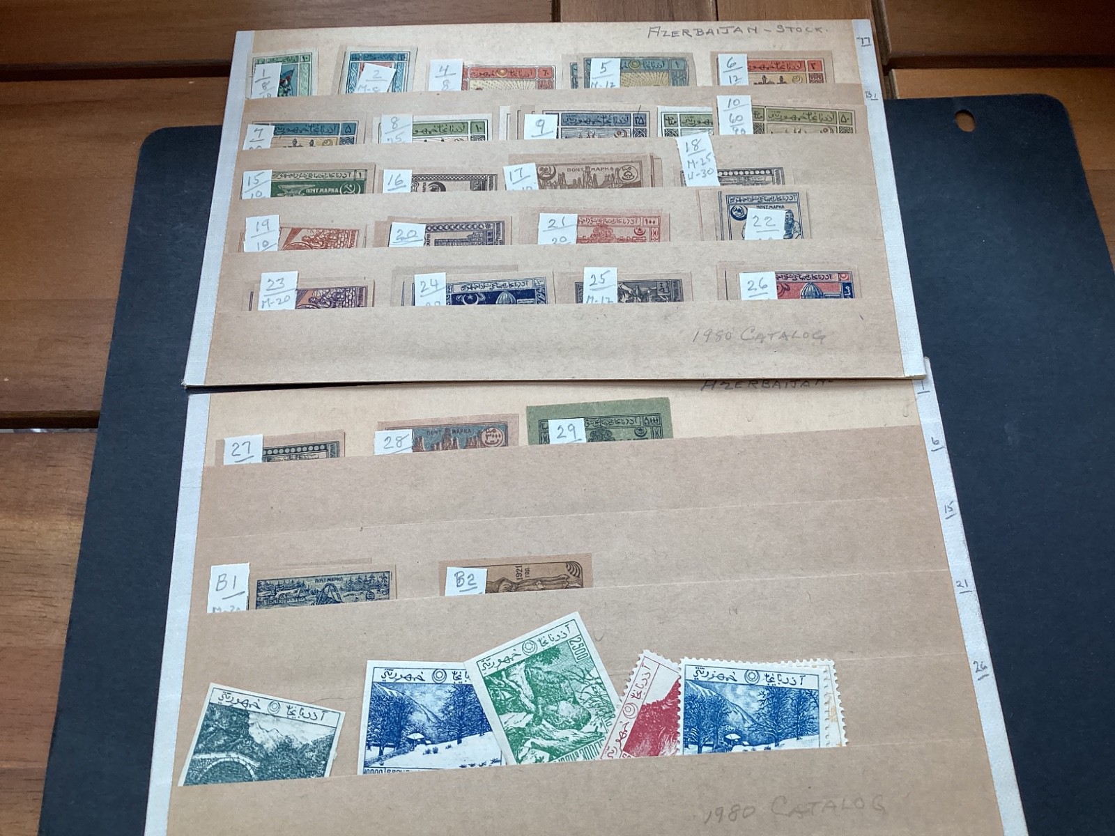 ICOLLECTZONE Azerbaijan Dealer Cards with old CV Better (FCOL003)