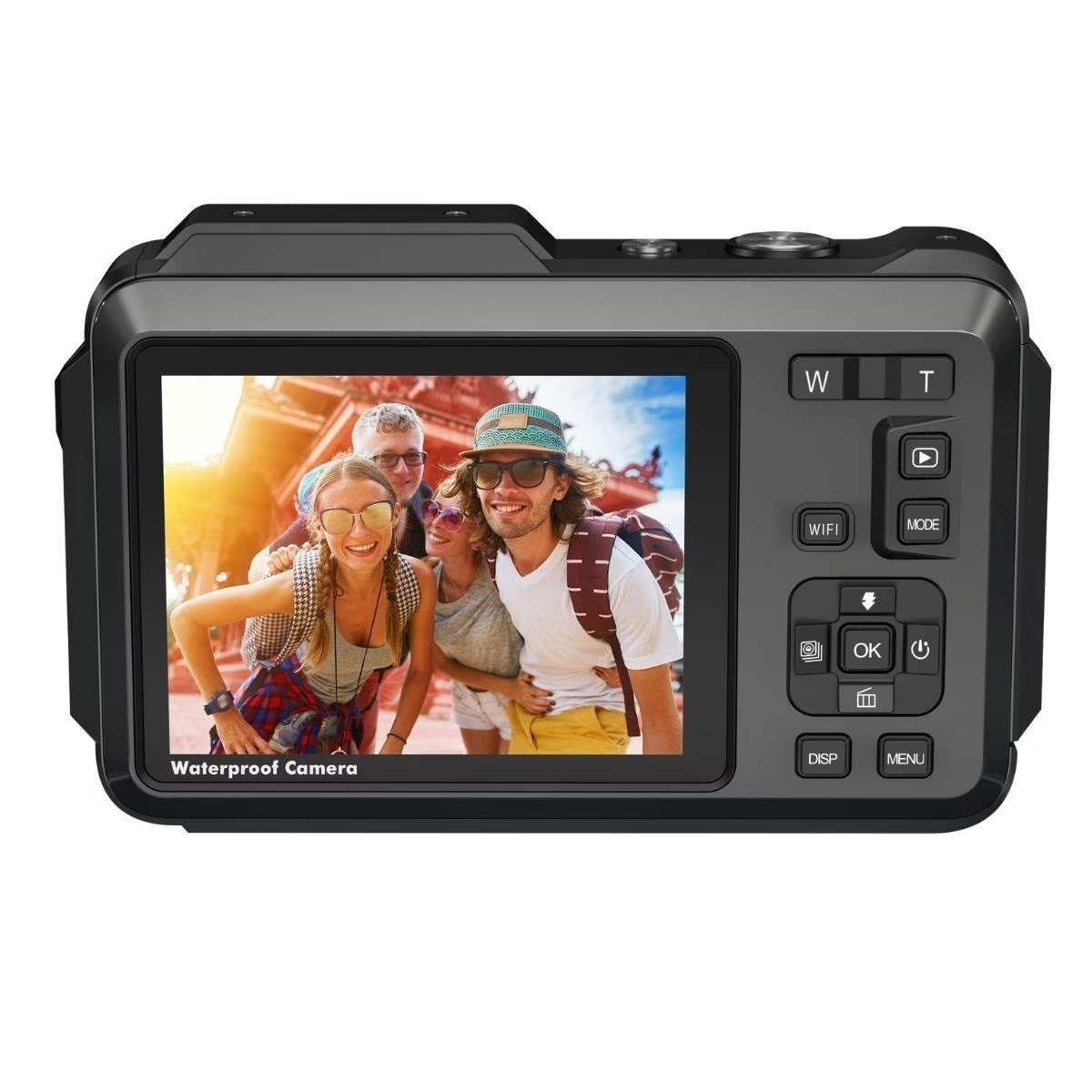 5K Underwater Digital Camera, 64MP 16X Zoom Dual Screen Water Proof 5K Underwater Digital Camera, 64MP 16X Zoom Dual Screen Water Proof