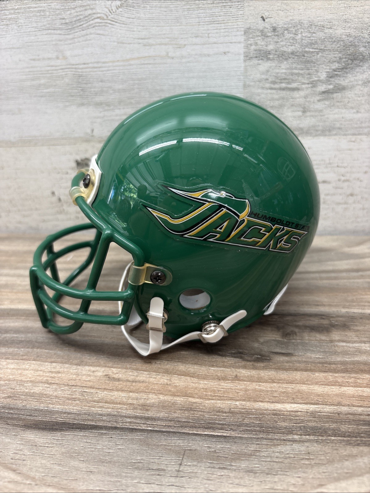 Vintage Humboldt State Lumberjacks Arcata Ca FOOTBALL MINI HELMET Vintage Humboldt State Lumberjacks Arcata Ca FOOTBALL MINI HELMET