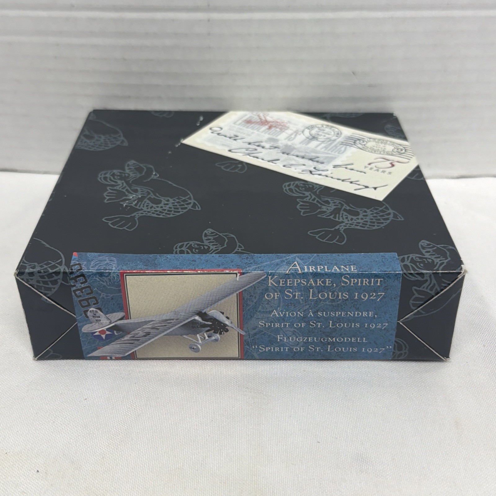 Authentic Models AP012 Spirit of St. Louis 1927 Wood Airplane Keepsake⁠ Open Box