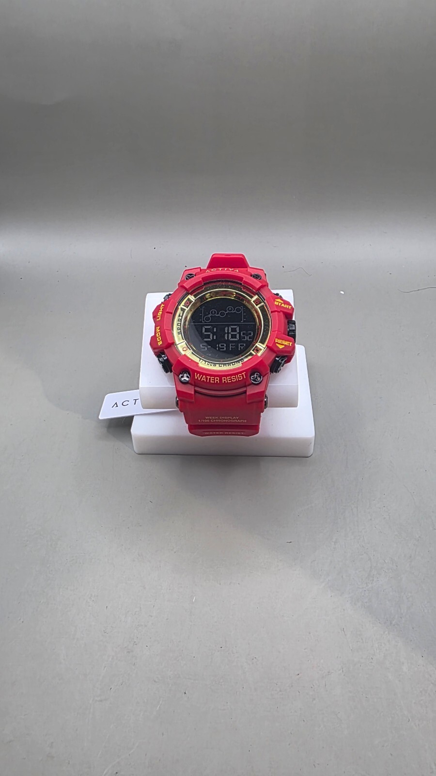 ACW8082-015/ Activa X Invicta Digital Unisex Watch 50mm, Red ACW8082-015/ Activa X Invicta Digital Unisex Watch 50mm, Red