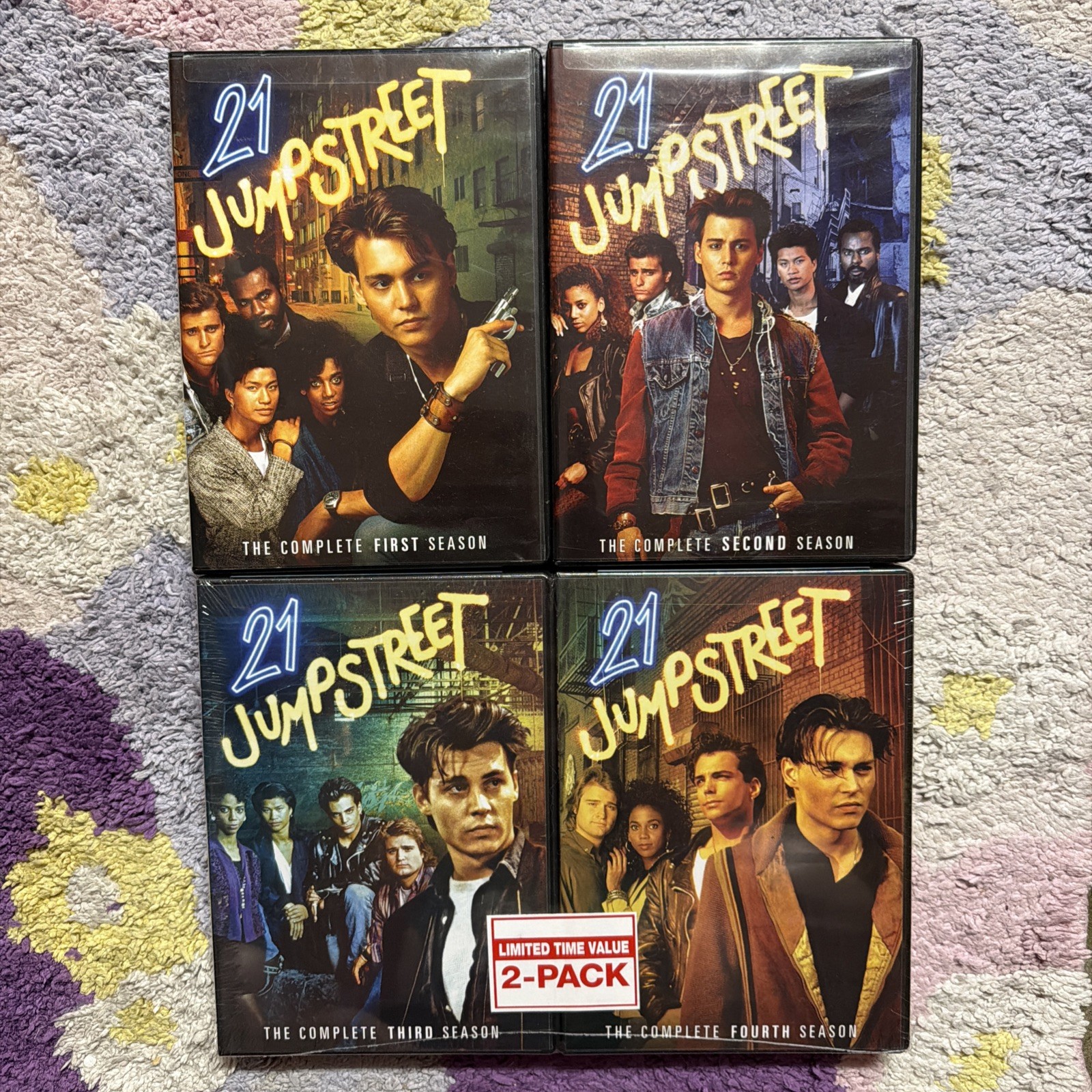 21 Jump Street Season 1-4 DVD Set 80s Johnny Depp TV Series Police Show NEW 21 Jump Street Season 1-4 DVD Set 80s Johnny Depp TV Series Police Show NEW