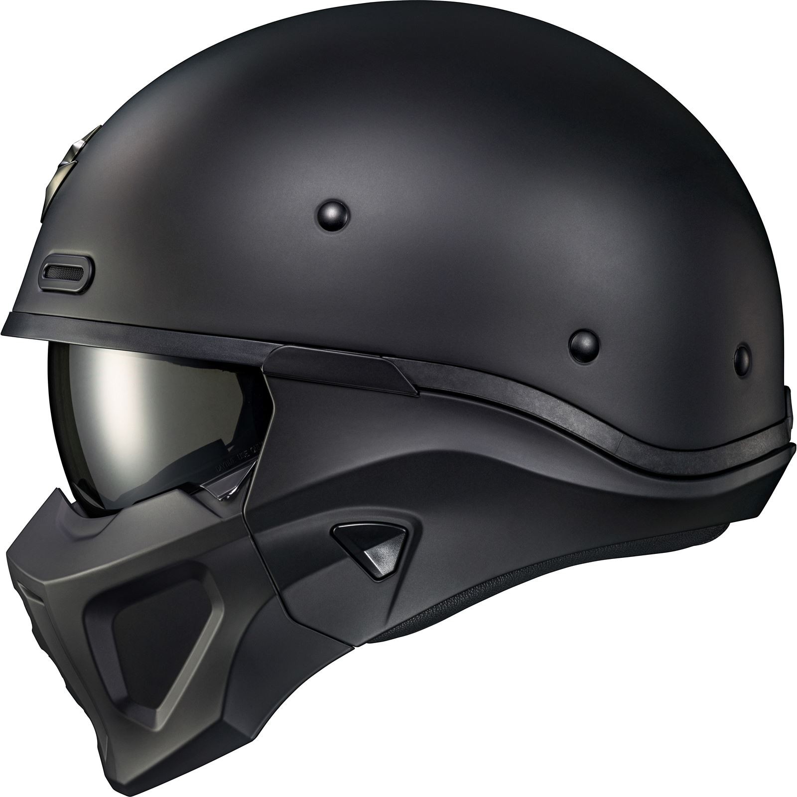 ScorpionEXO Covert X Open-Face Helmet - Matte Black - Large COX-1605