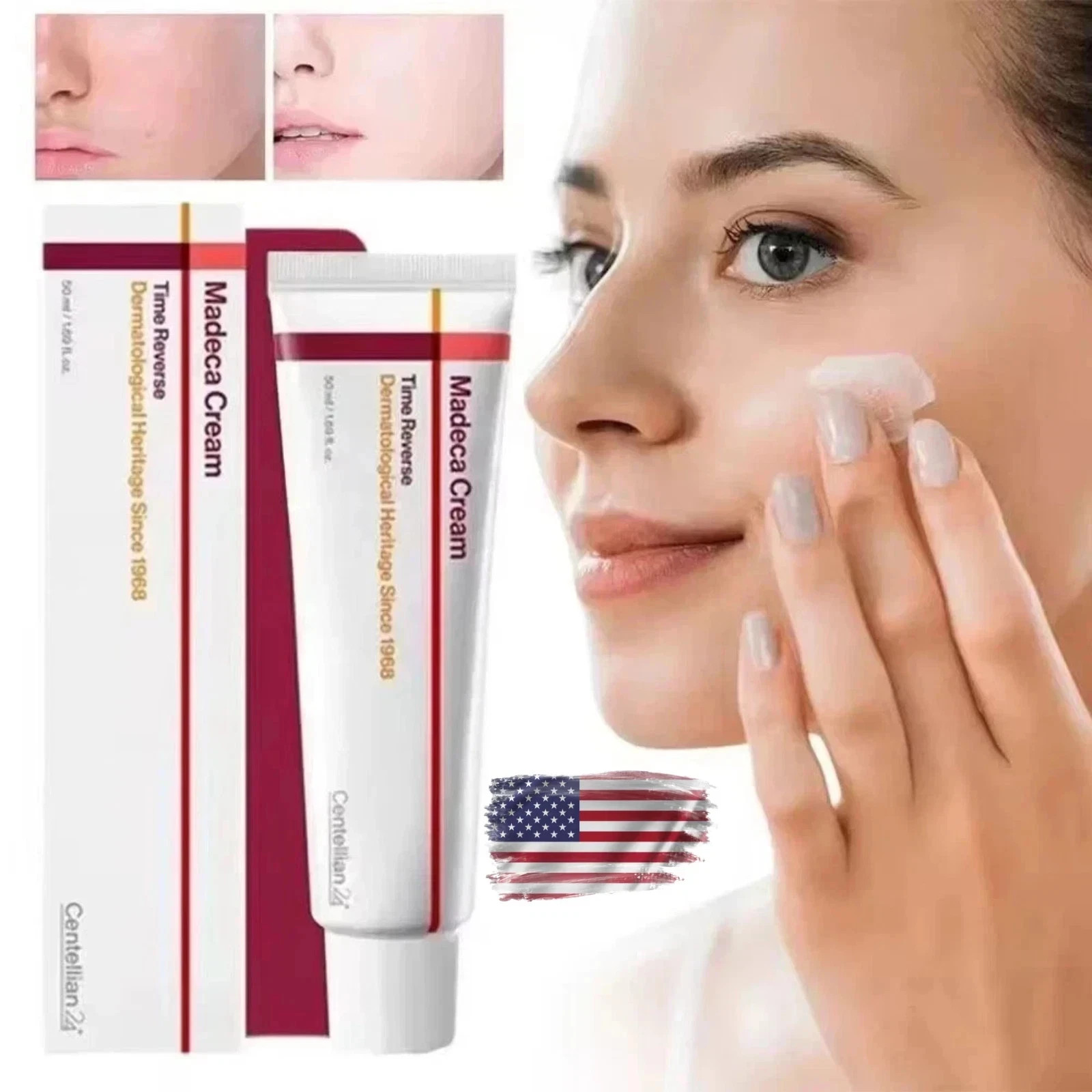CENTELLIAN24 Madeca Cream Time Reverse 50mL /1.69 OZ. (Season 7) Exp 03/2027View CENTELLIAN24 Madeca Cream Time Reverse 50mL /1.69 OZ. (Season 7) Exp 03/2027View