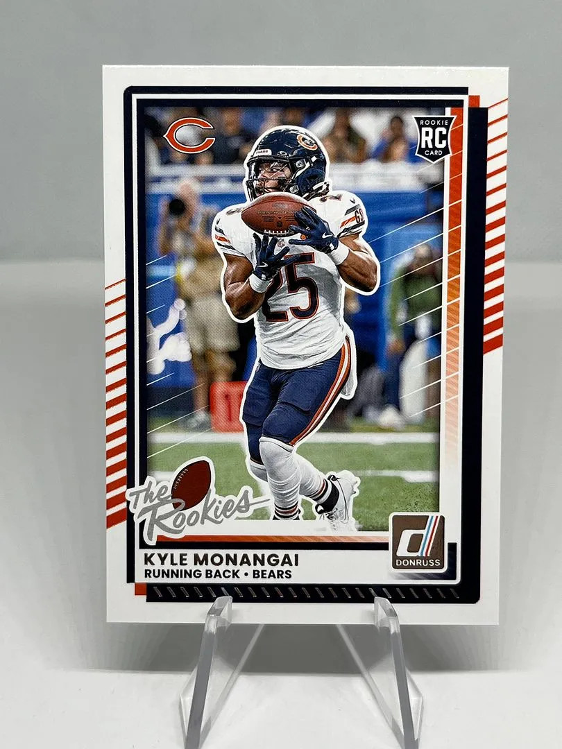Kyle Monangai 2025 Donruss Rookies & Highlights Bears #DRH-75 Print Run: 2250