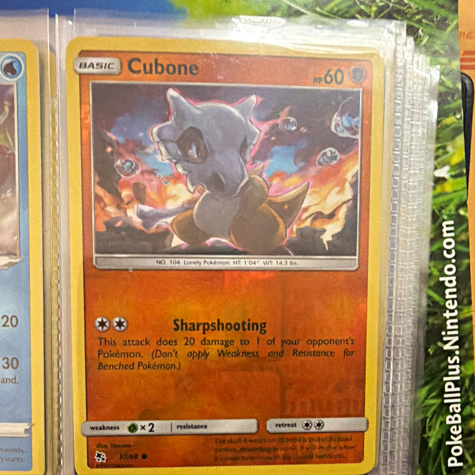 Cubone EX FireRed & LeafGreen 37/68 Reverse Holo Common EN 60 HP Cubone EX FireRed & LeafGreen 37/68 Reverse Holo Common EN 60 HP