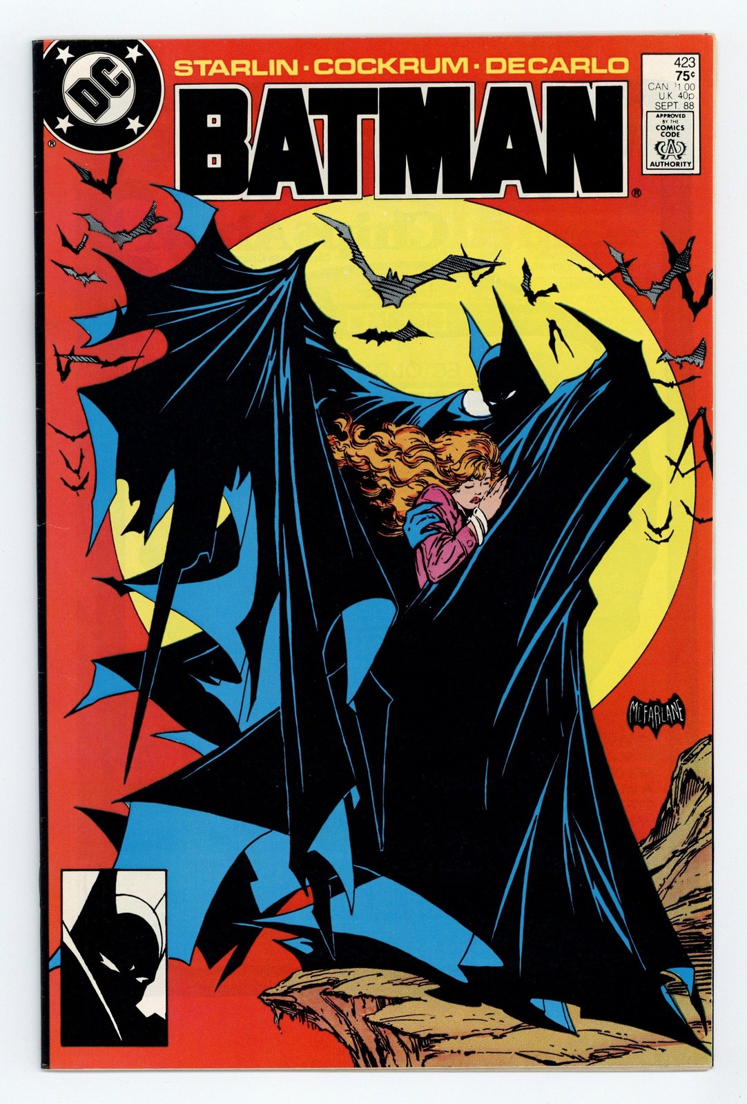 Batman #423 1st Printing FN 6.0 1988
