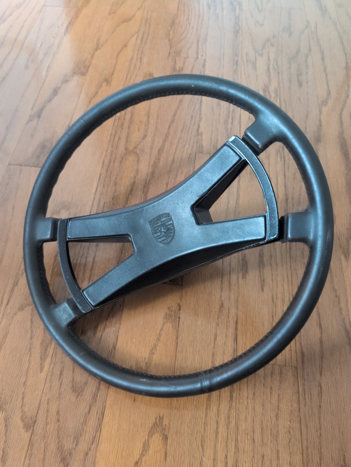 1972 Porsche 914 Steering Wheel Leather, Good Condition 1972 Porsche 914 Steering Wheel Leather, Good Condition