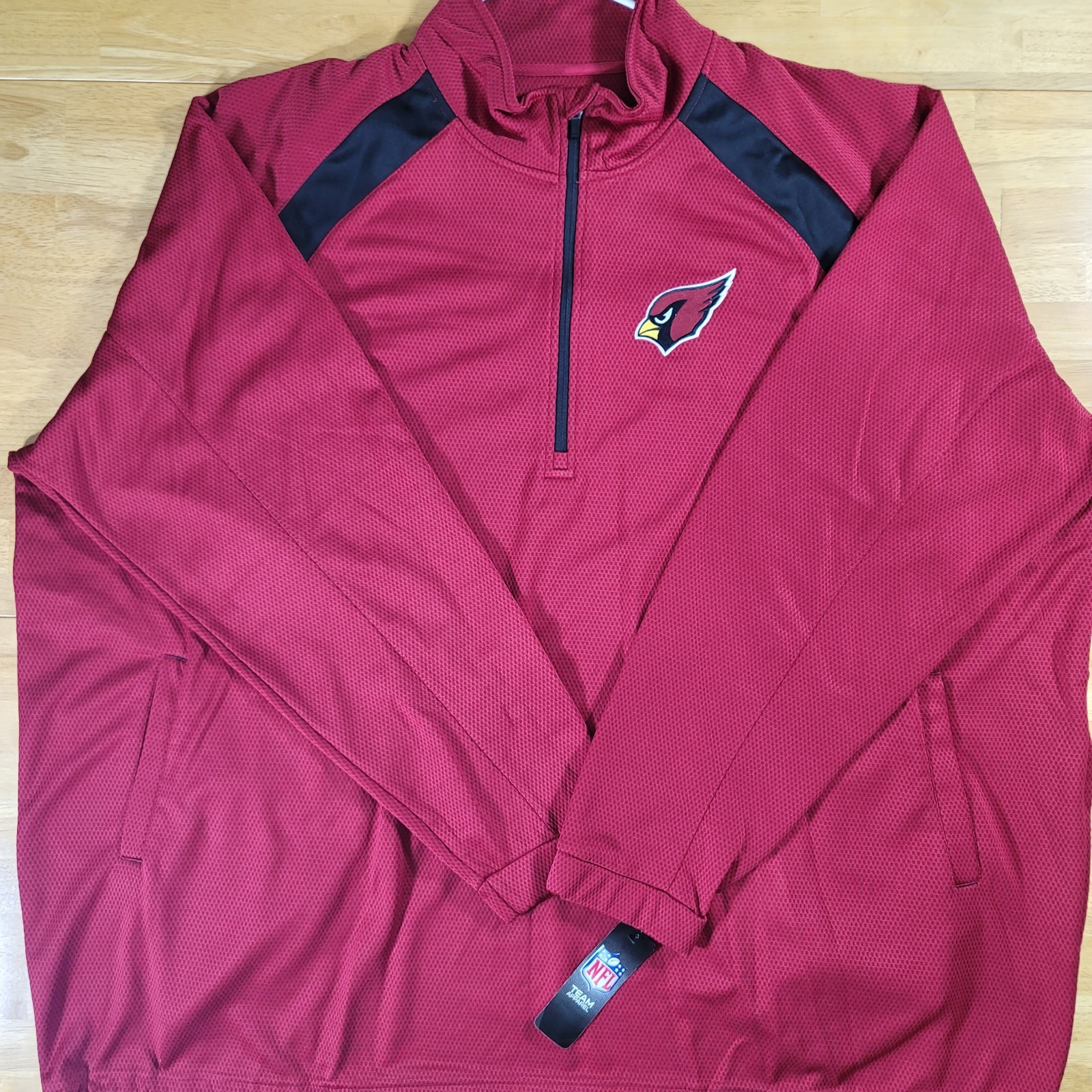 NFL Arizona Cardinals G-III Sports 1/4 Zip Pullover Men’s Size 6XL Red NEW NFL Arizona Cardinals G-III Sports 1/4 Zip Pullover Men’s Size 6XL Red NEW