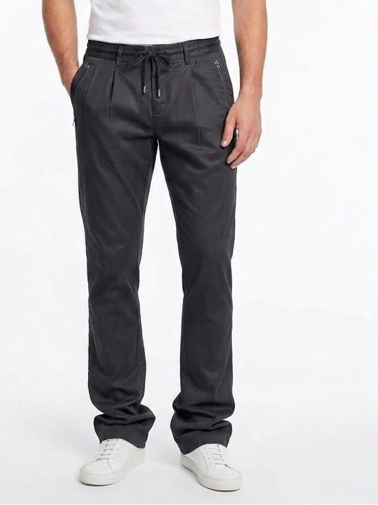 NWT Dolce & Gabbana D&G Black Pleated Drawstring Trouser Pants Sz IT 50 NWT Dolce & Gabbana D&G Black Pleated Drawstring Trouser Pants Sz IT 50