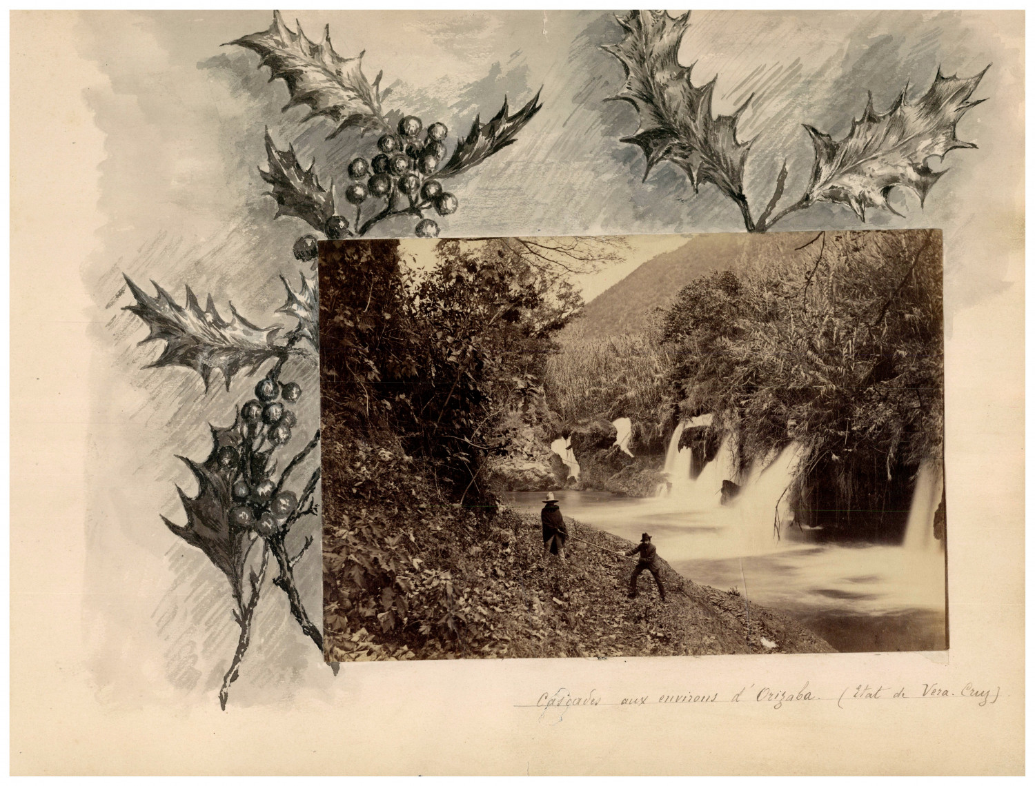 Alfred Saint Ange Lighter, Mexico, Vera Cruz, Cercania de Orizaba, Cascadas vint