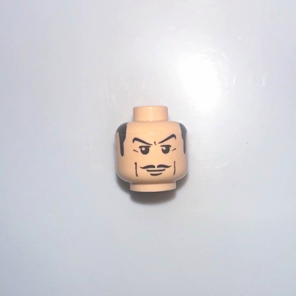 Authentic Vintage 2006 LEGO Minifigure Head Alfred Pennyworth Great Quality