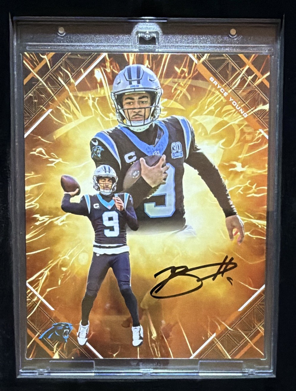 2025 Fanatics Emanate Bryce Young Carolina Panthers Hand Sign Jersey Match 9/25 2025 Fanatics Emanate Bryce Young Carolina Panthers Hand Sign Jersey Match 9/25