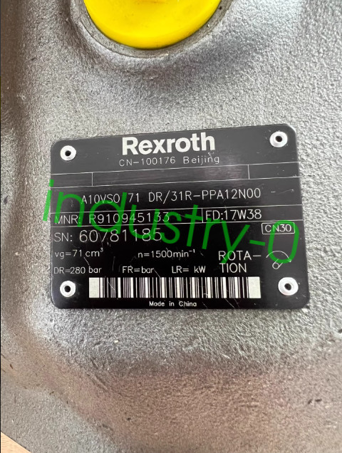 New Rexroth R910945133 A10VSO71DR/31R-PPA12N00 Pump New Rexroth R910945133 A10VSO71DR/31R-PPA12N00 Pump