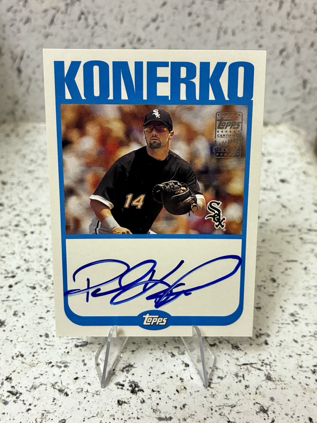 2004 Topps - Autographs Paul Konerko #TA-PK Chicago White Sox 2004 Topps - Autographs Paul Konerko #TA-PK Chicago White Sox