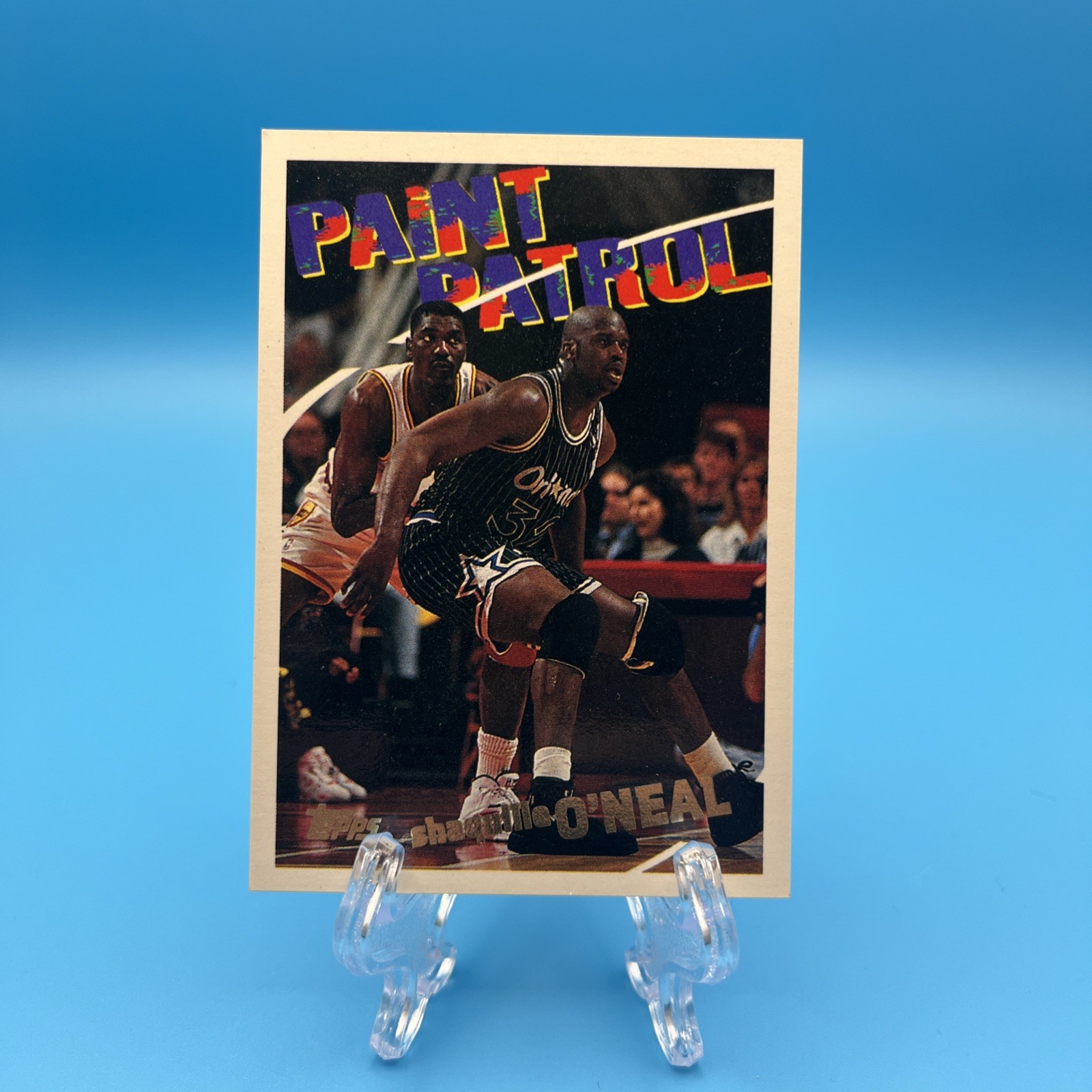 1994-95 Topps - Shaquille O\'Neal #100 Paint Patrol 1994-95 Topps - Shaquille O\'Neal #100 Paint Patrol