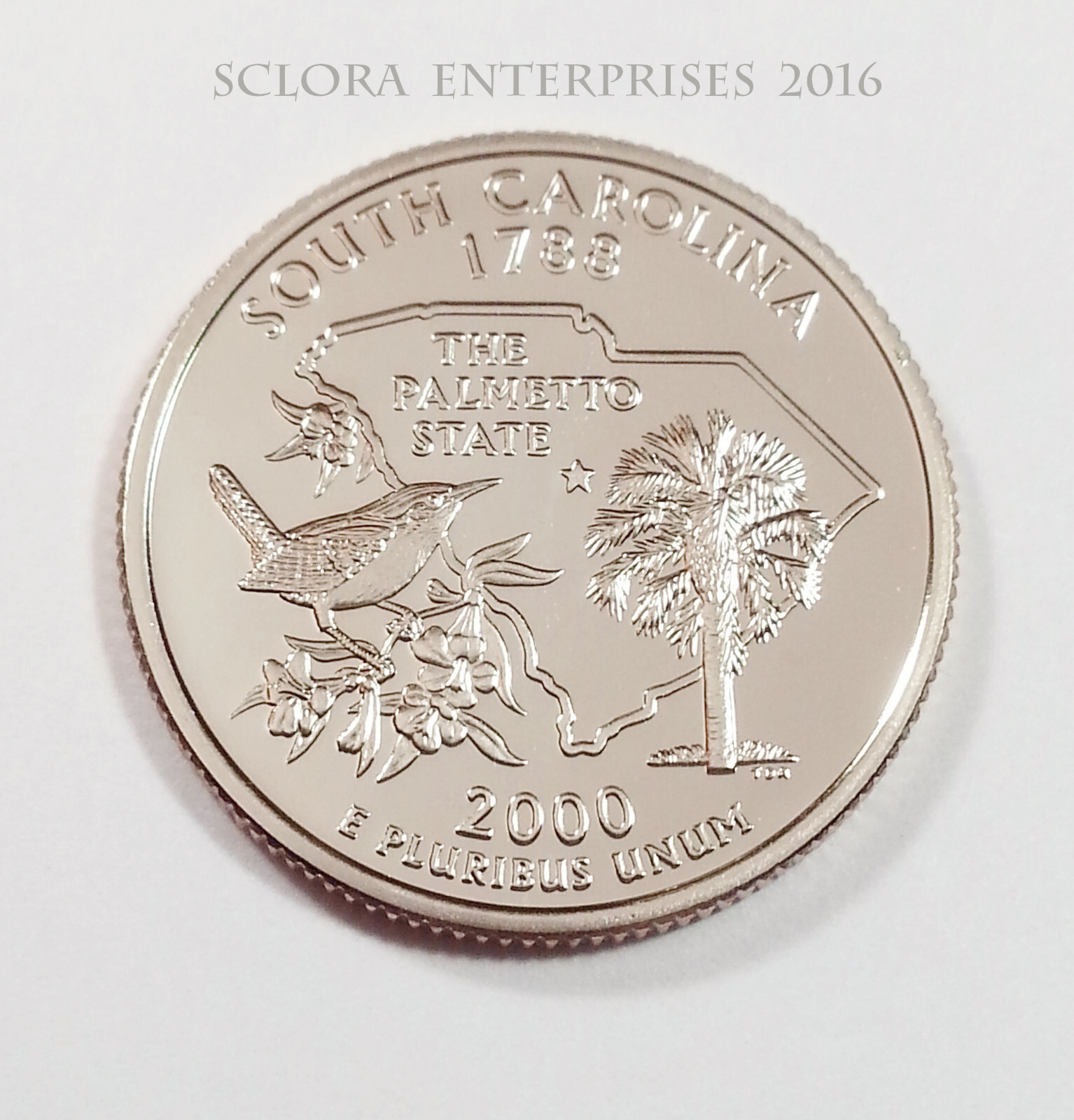 2000 S SOUTH CAROLINA *CLAD PROOF* STATE QUARTER **FREE SHIPPING** 2000 S SOUTH CAROLINA *CLAD PROOF* STATE QUARTER **FREE SHIPPING**
