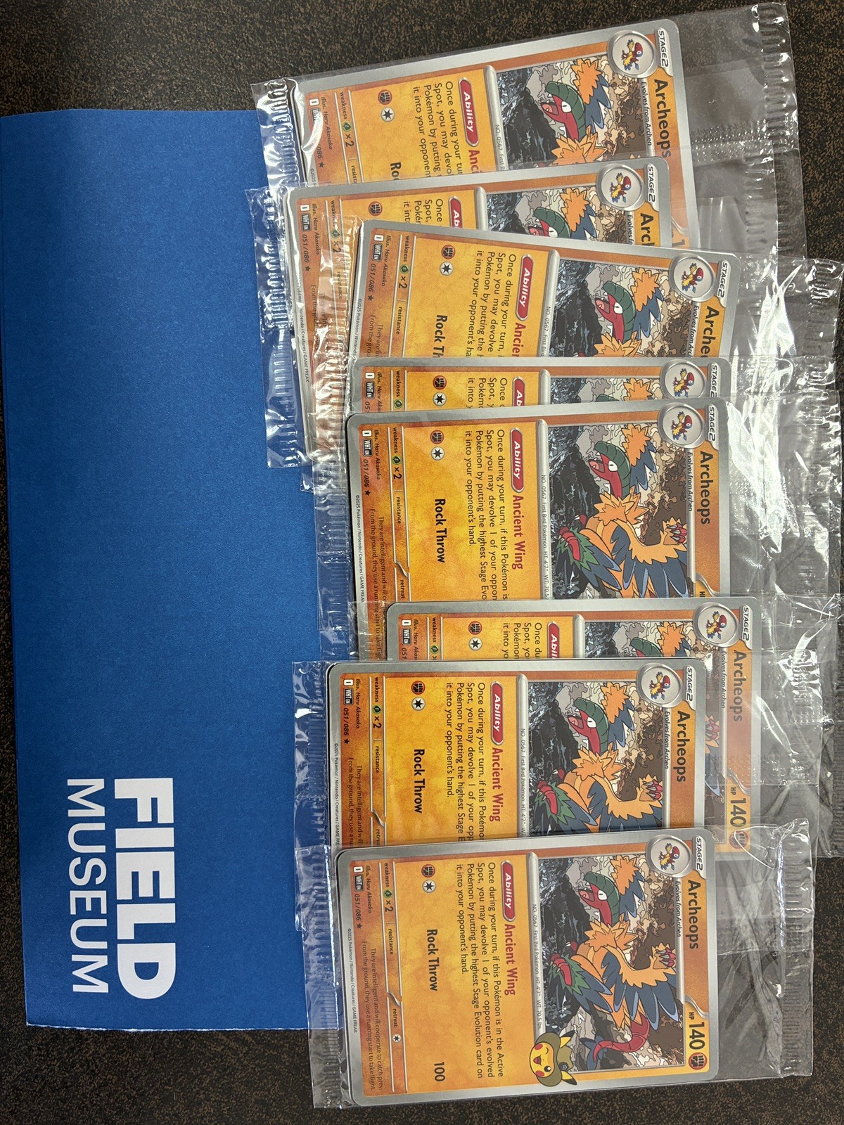 Pokémon TCG Archeops CHICAGO FIELD MUSEUM PROMO- BUY NOW OR BEST OFFER Pokémon TCG Archeops CHICAGO FIELD MUSEUM PROMO- BUY NOW OR BEST OFFER