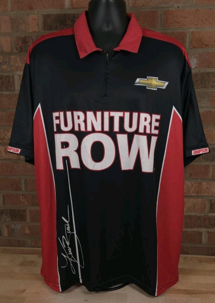 Kurt Busch #78 NASCAR Furniture Row Racing Chevy Nascar Crew Shirt Simpson XL Kurt Busch #78 NASCAR Furniture Row Racing Chevy Nascar Crew Shirt Simpson XL
