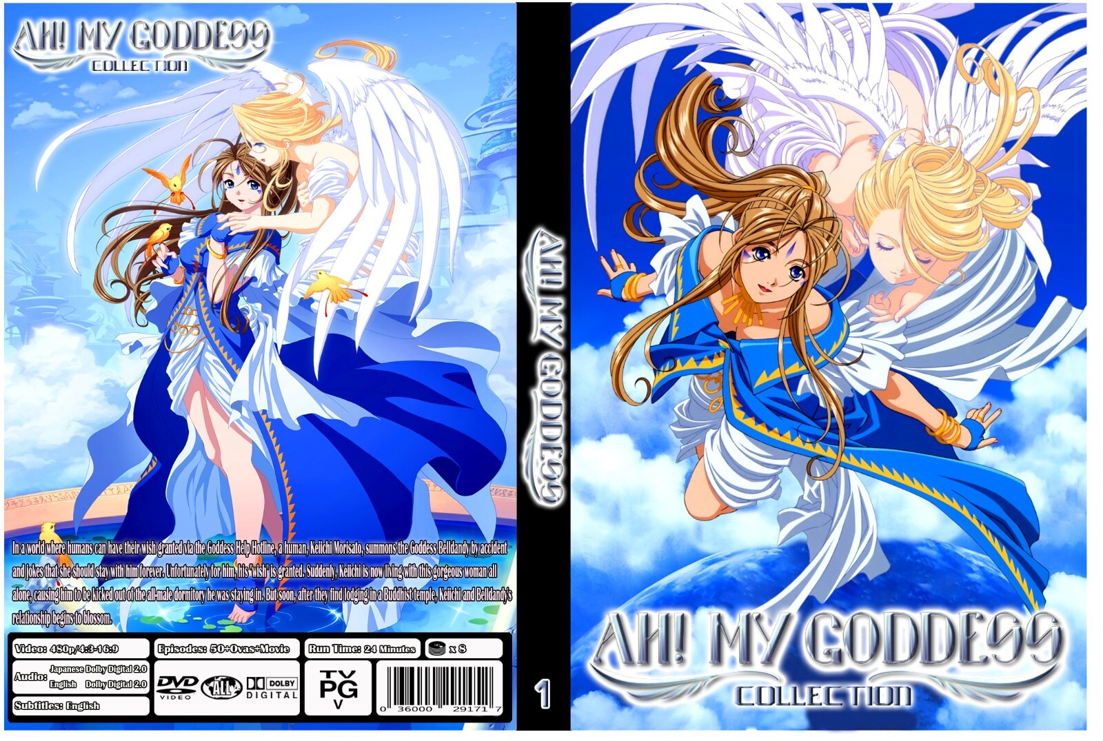 Ah My Goddess Collection Season 1-2+ 8 Ovas + Movie Dual Audio English/Japanese Ah My Goddess Collection Season 1-2+ 8 Ovas + Movie Dual Audio English/Japanese