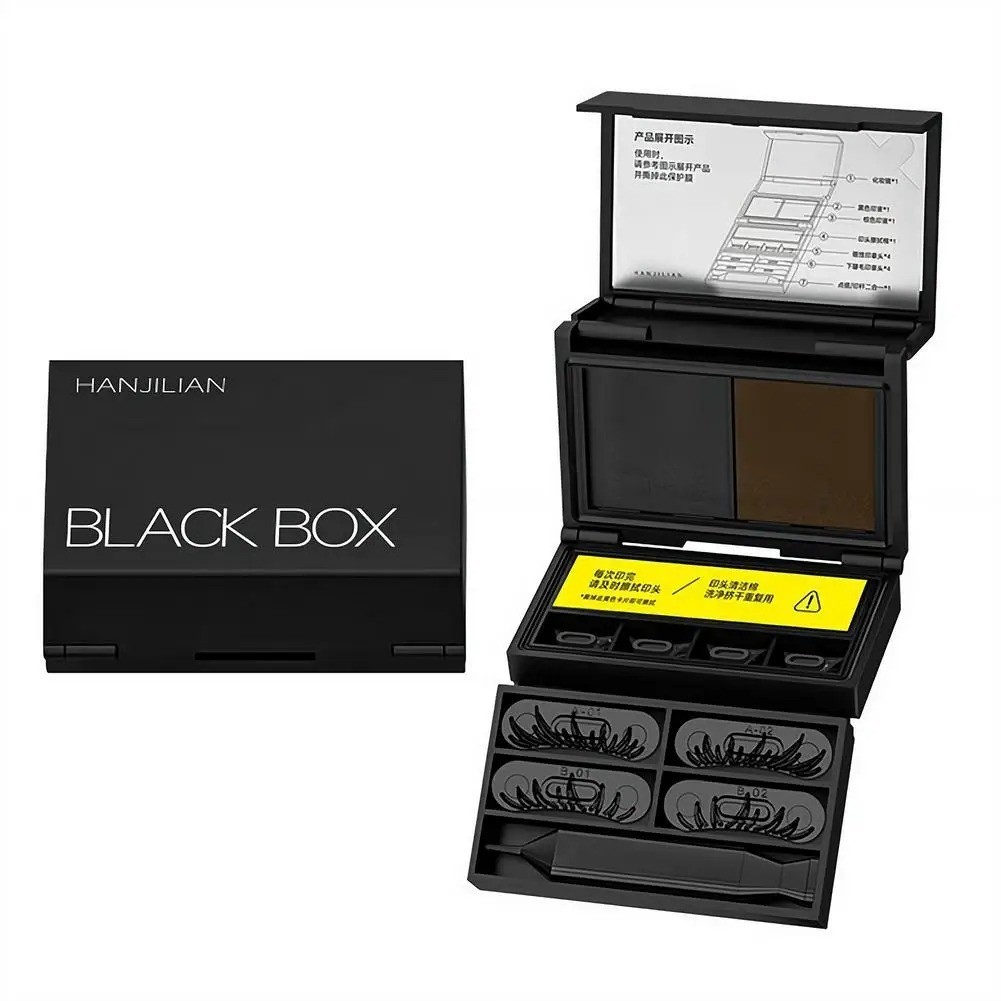 3-in-1 Portable Eye Makeup Kit: Lower Lash Stamp, Beauty Mark Dotter, Eyeliner 3-in-1 Portable Eye Makeup Kit: Lower Lash Stamp, Beauty Mark Dotter, Eyeliner