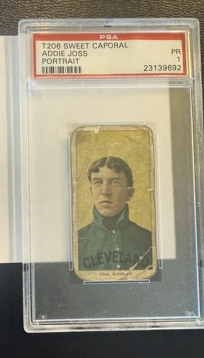 1909-11 T206 - Addie Joss 150 Back Portrait (RC) 1909-11 T206 - Addie Joss 150 Back Portrait (RC)