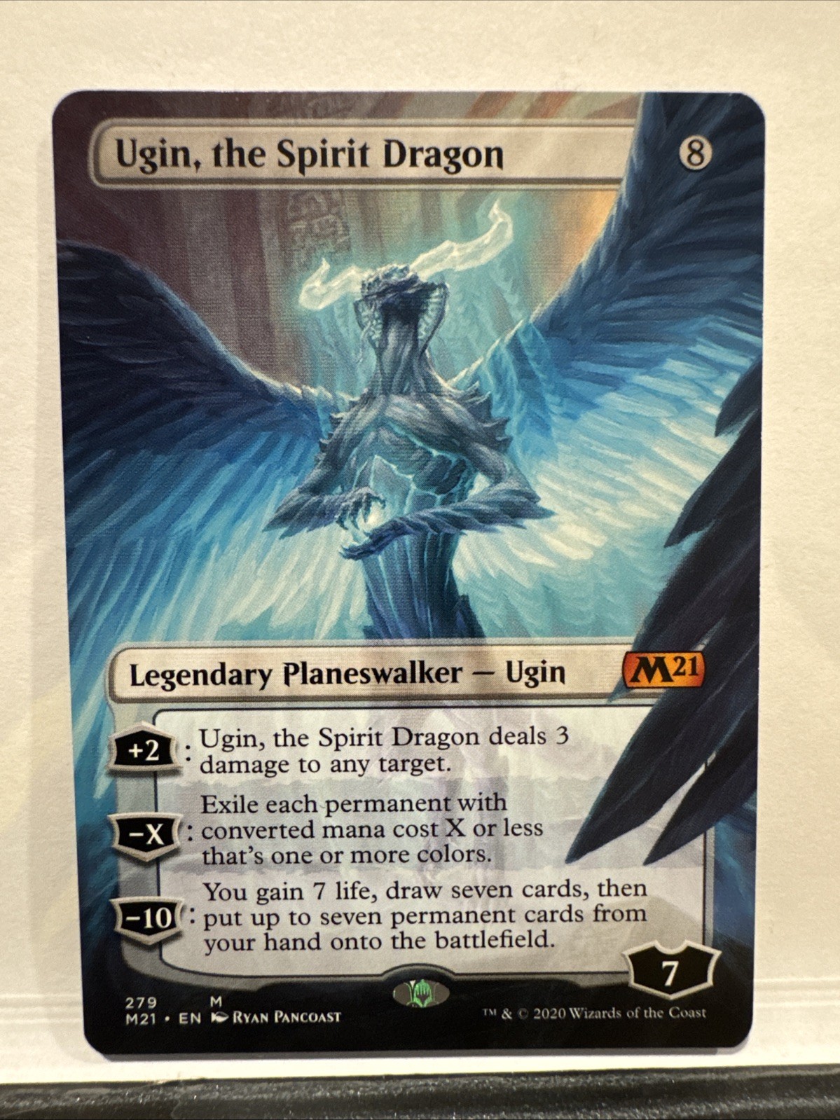 Ugin, the Spirit Dragon (Borderless) Core Set 2021 Regular Ugin, the Spirit Dragon (Borderless) Core Set 2021 Regular