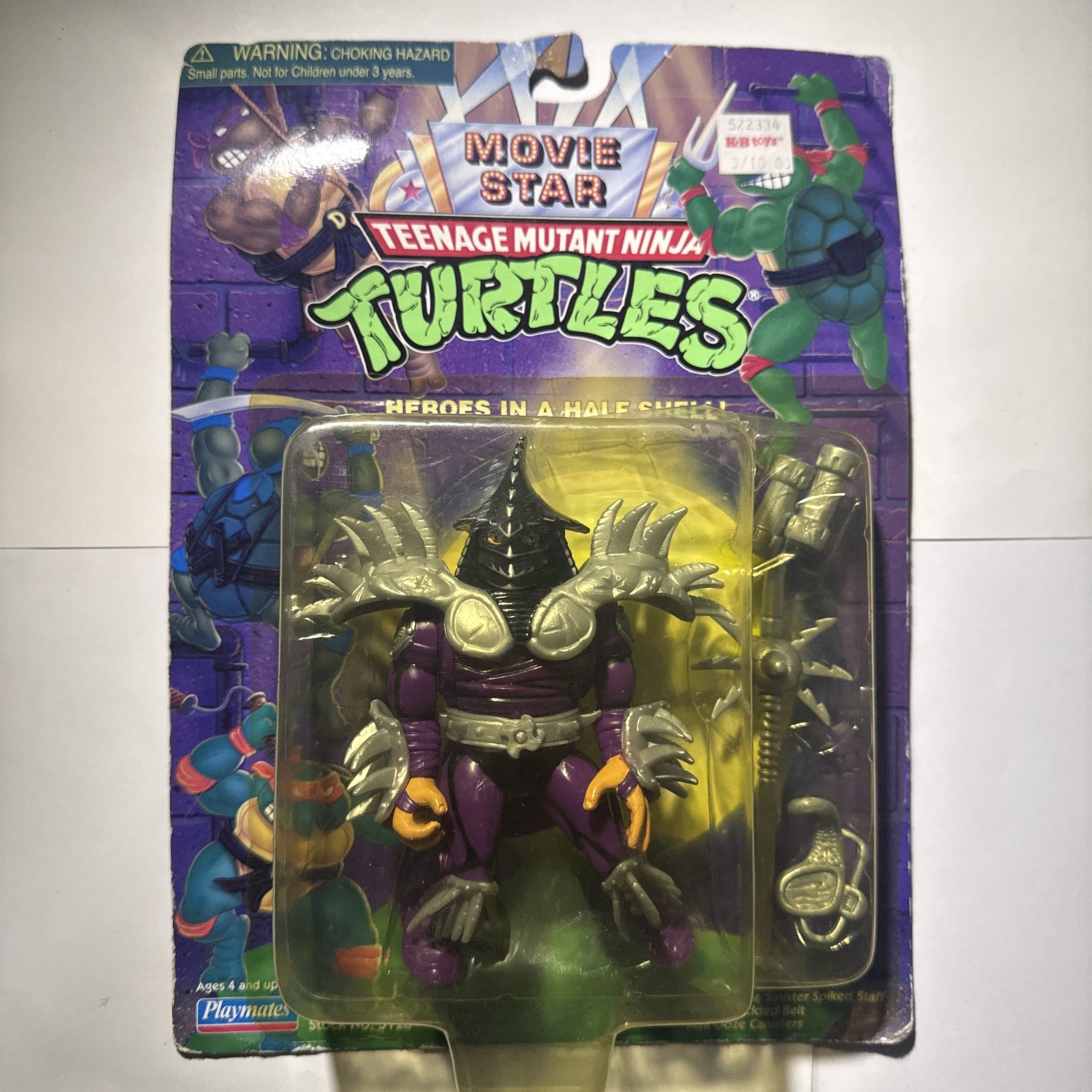 Vintage Playmates Super Shredder Teenage Mutant Ninja Turtles Action Figure