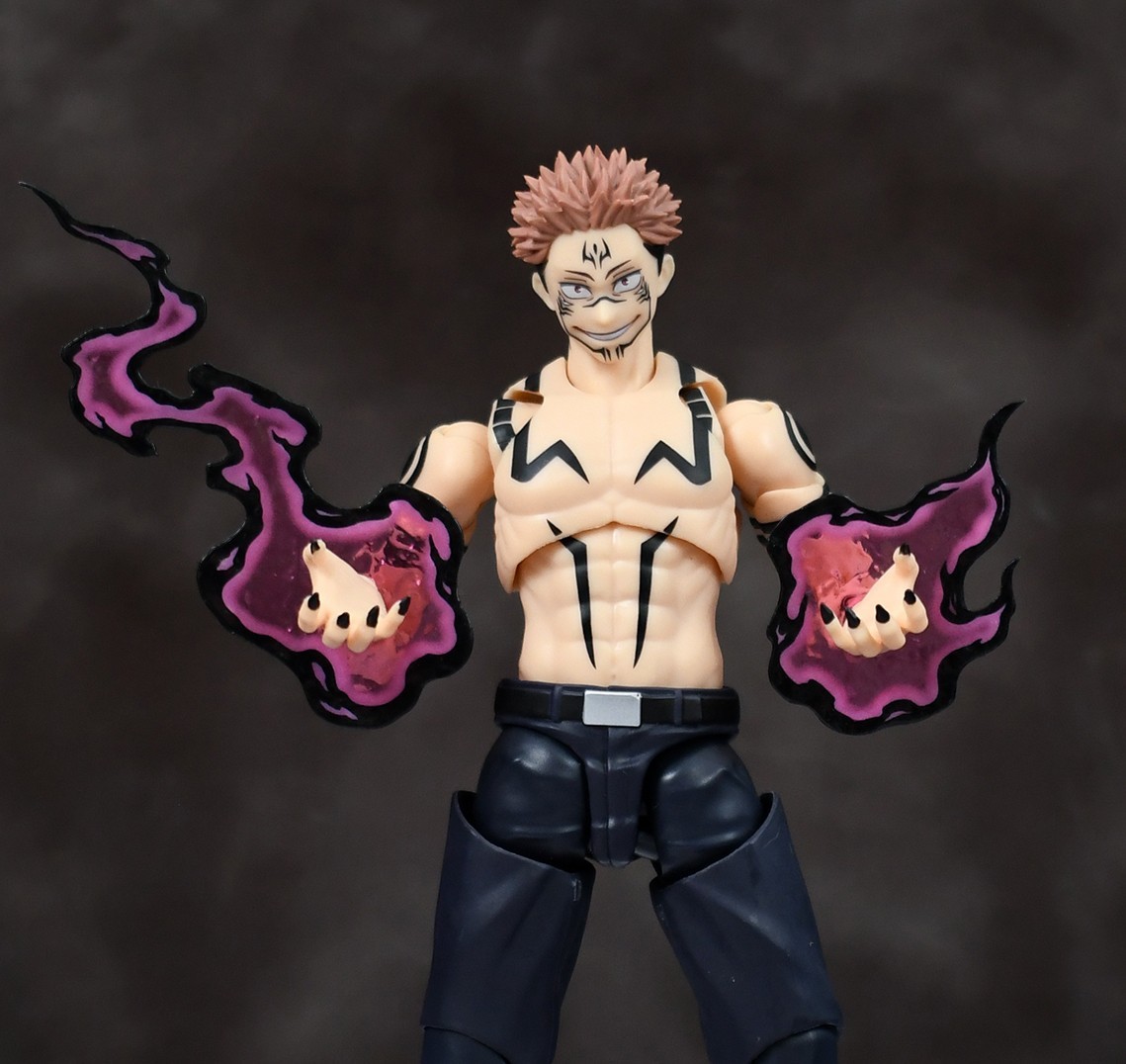Jujutsu Kaisen pink cursed energy  effect set JJK for S.H. Figuarts + Figma
