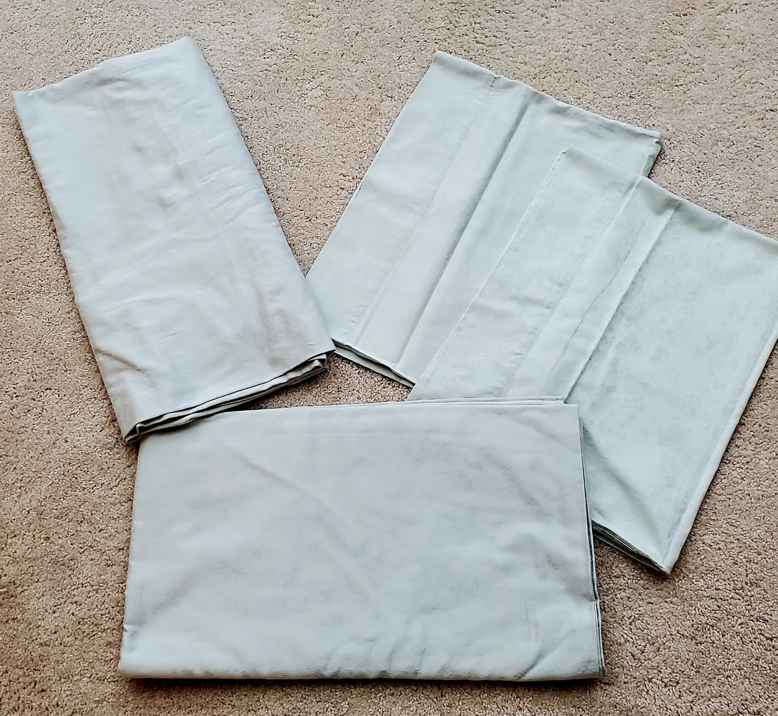 QUEEN SIZE SHEET SET by CREATIVE HOME-FITTED, TOP & PILLOW x 2-SEAFOAM GREEN QUEEN SIZE SHEET SET by CREATIVE HOME-FITTED, TOP & PILLOW x 2-SEAFOAM GREEN